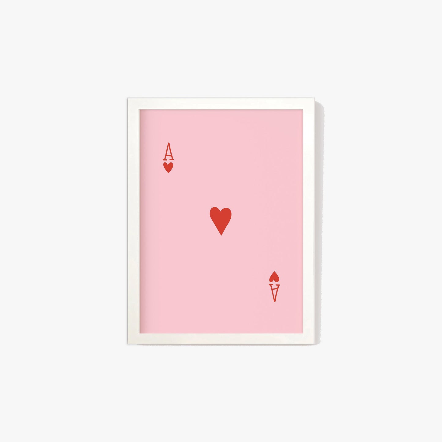 Ace of Hearts Print