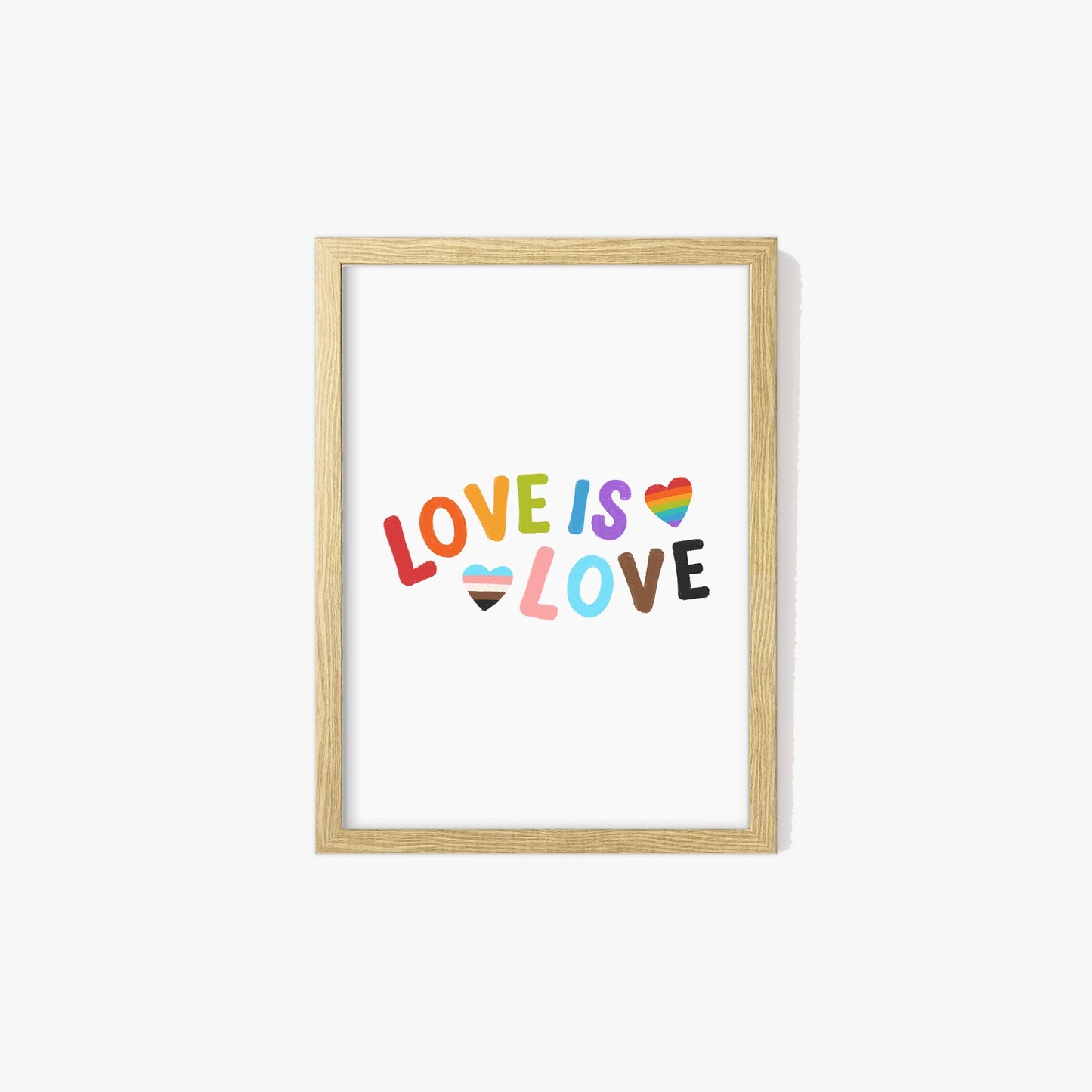 Love Is Love Pride Print