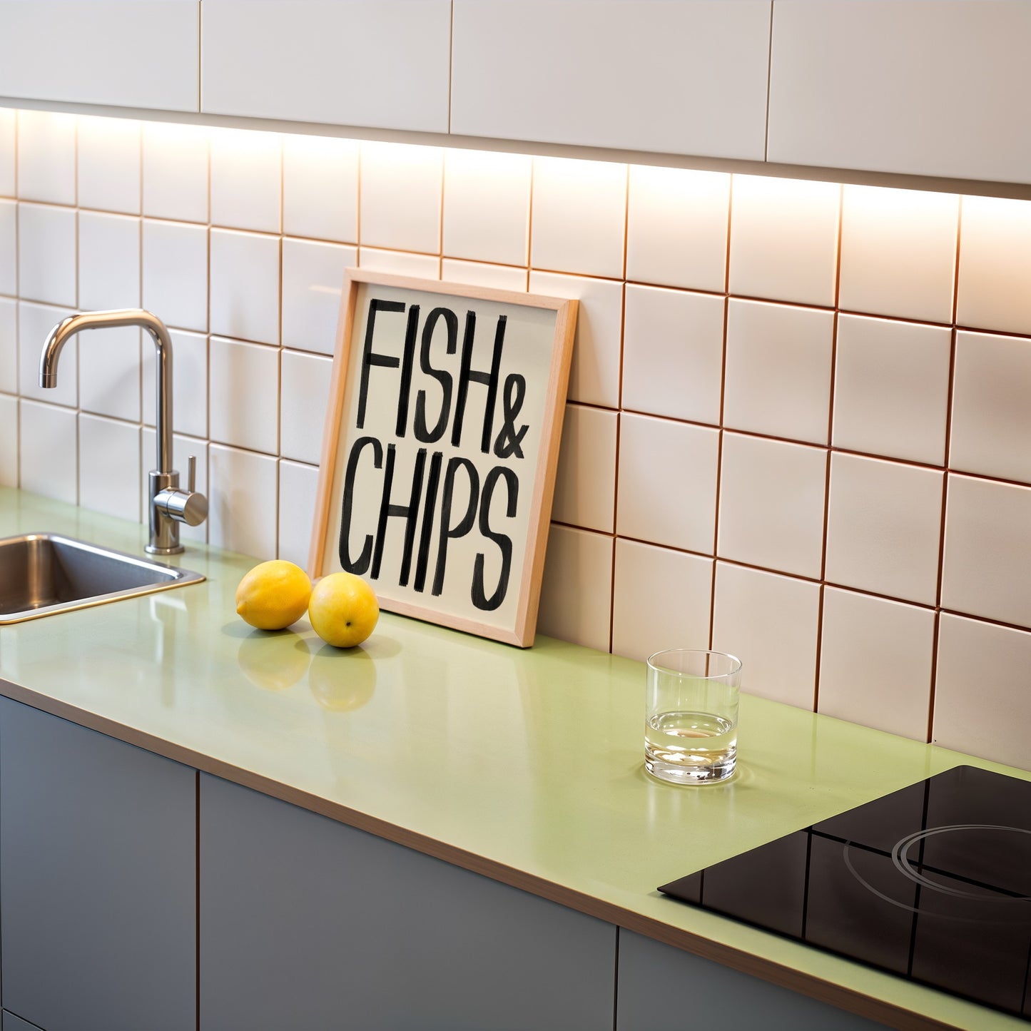 Fish & Chips Print