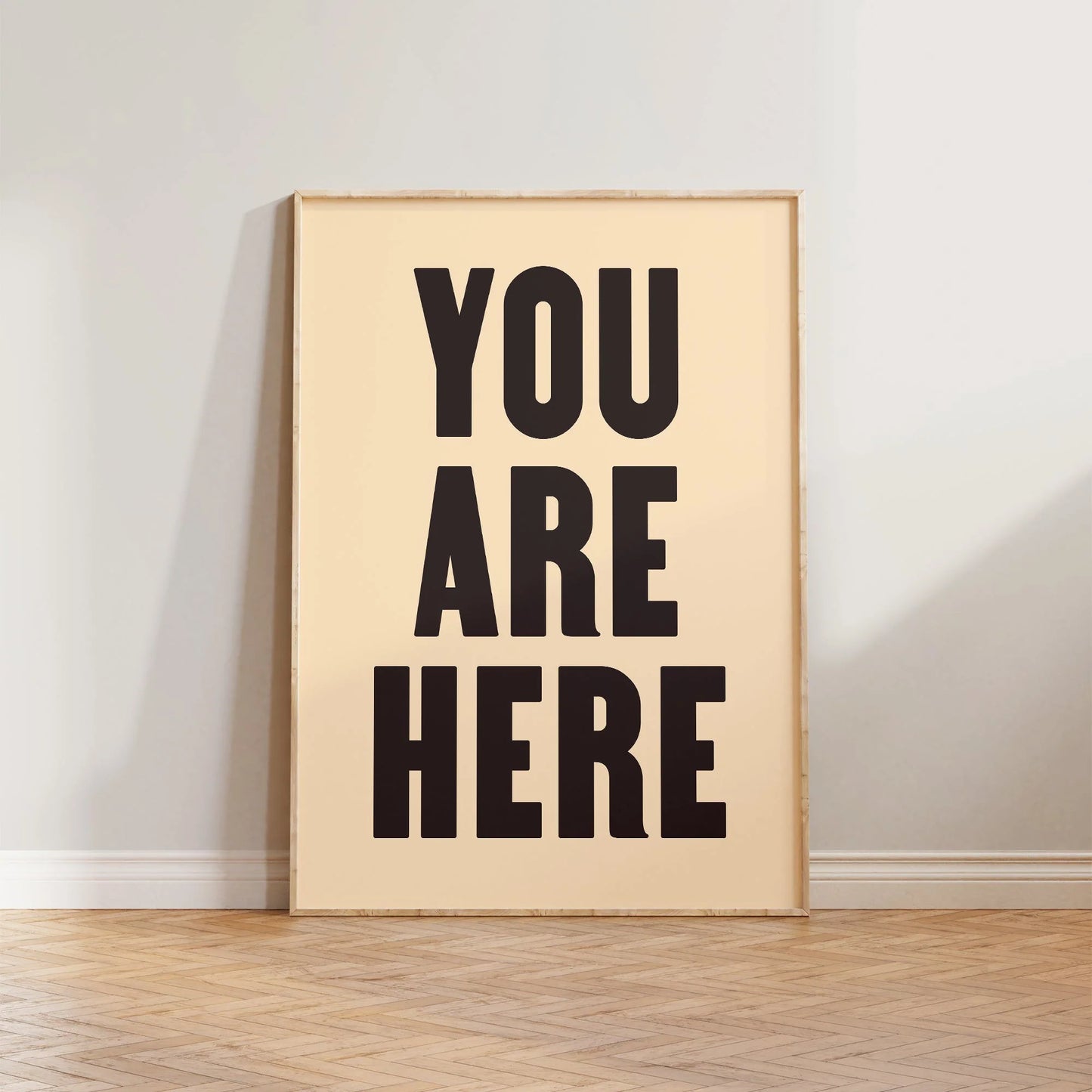 SECONDS You Are Here Print