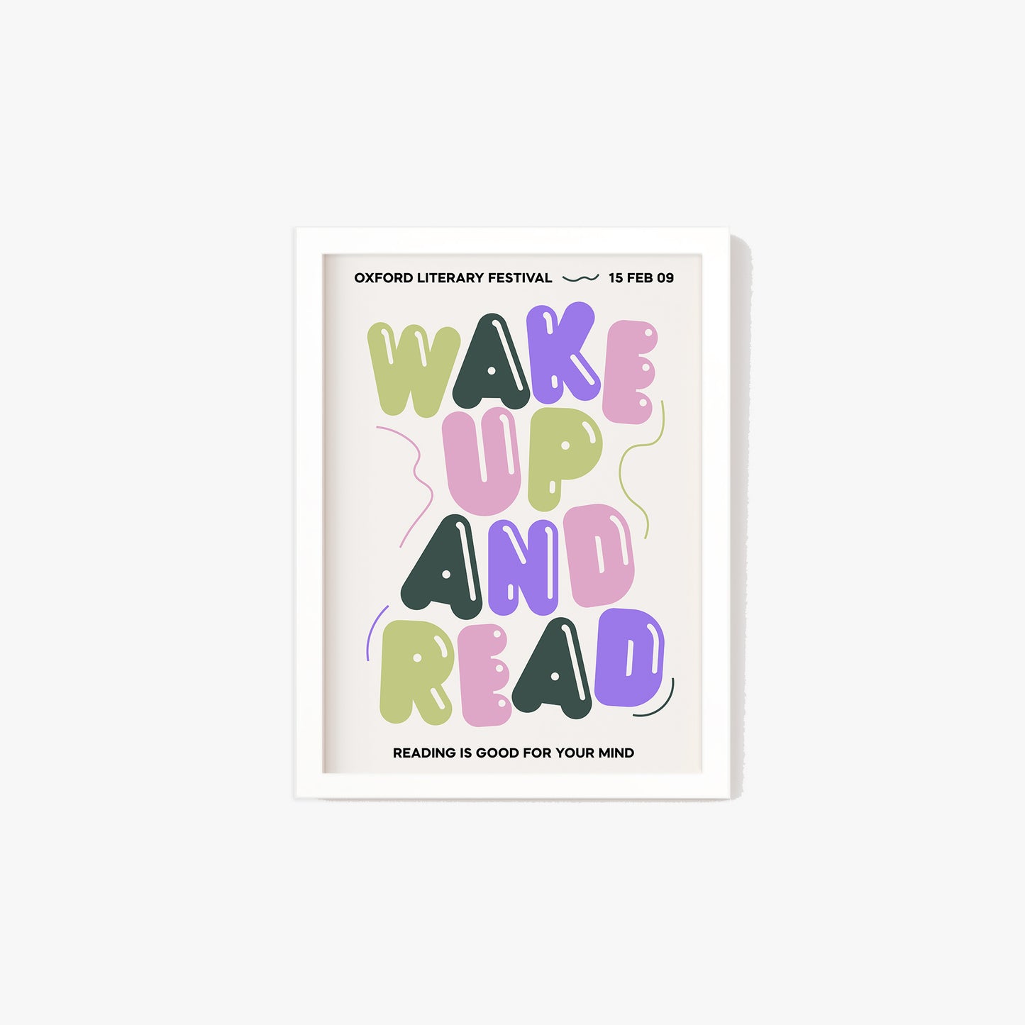 Wake Up And Read Print