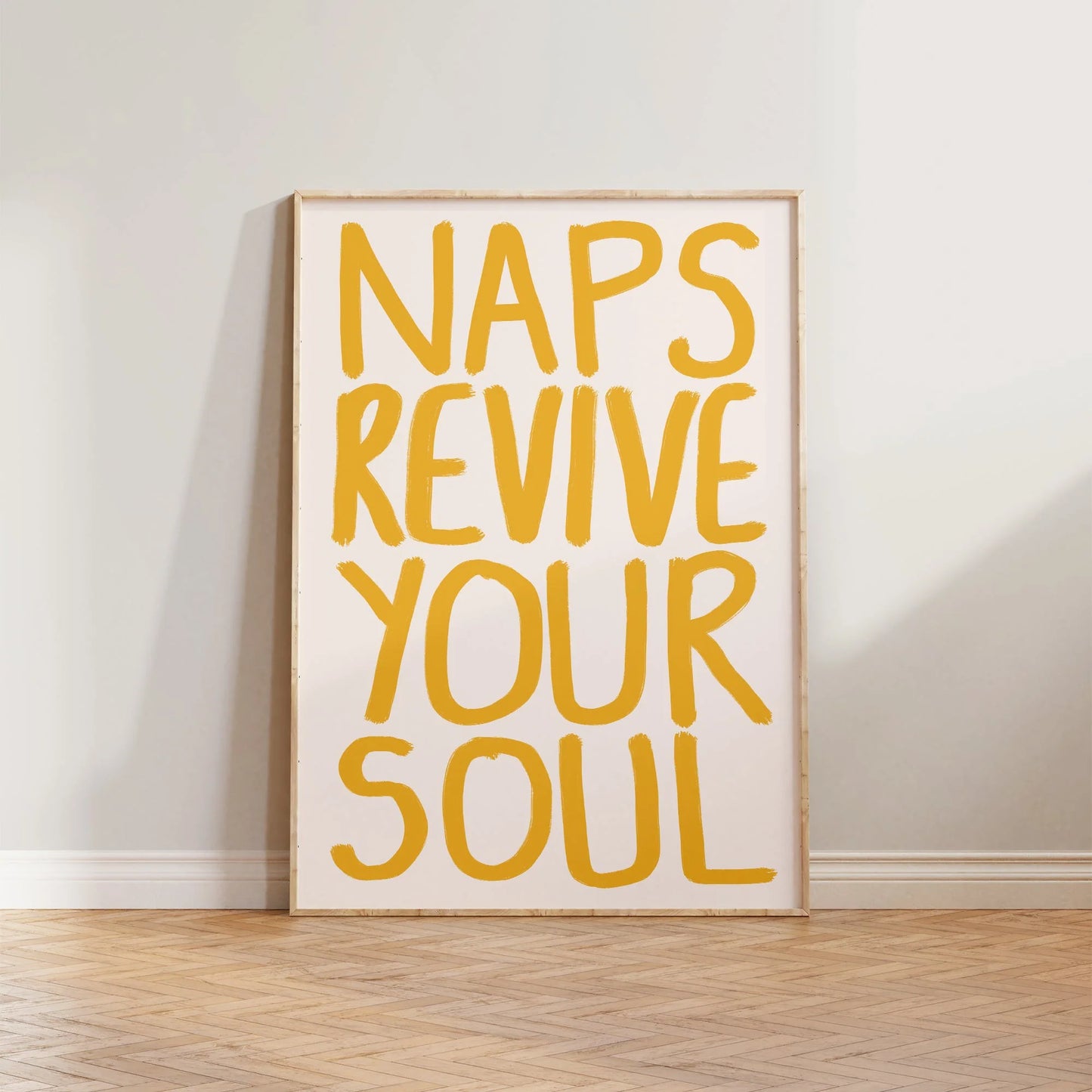 SECONDS Naps Revive Your Soul Print