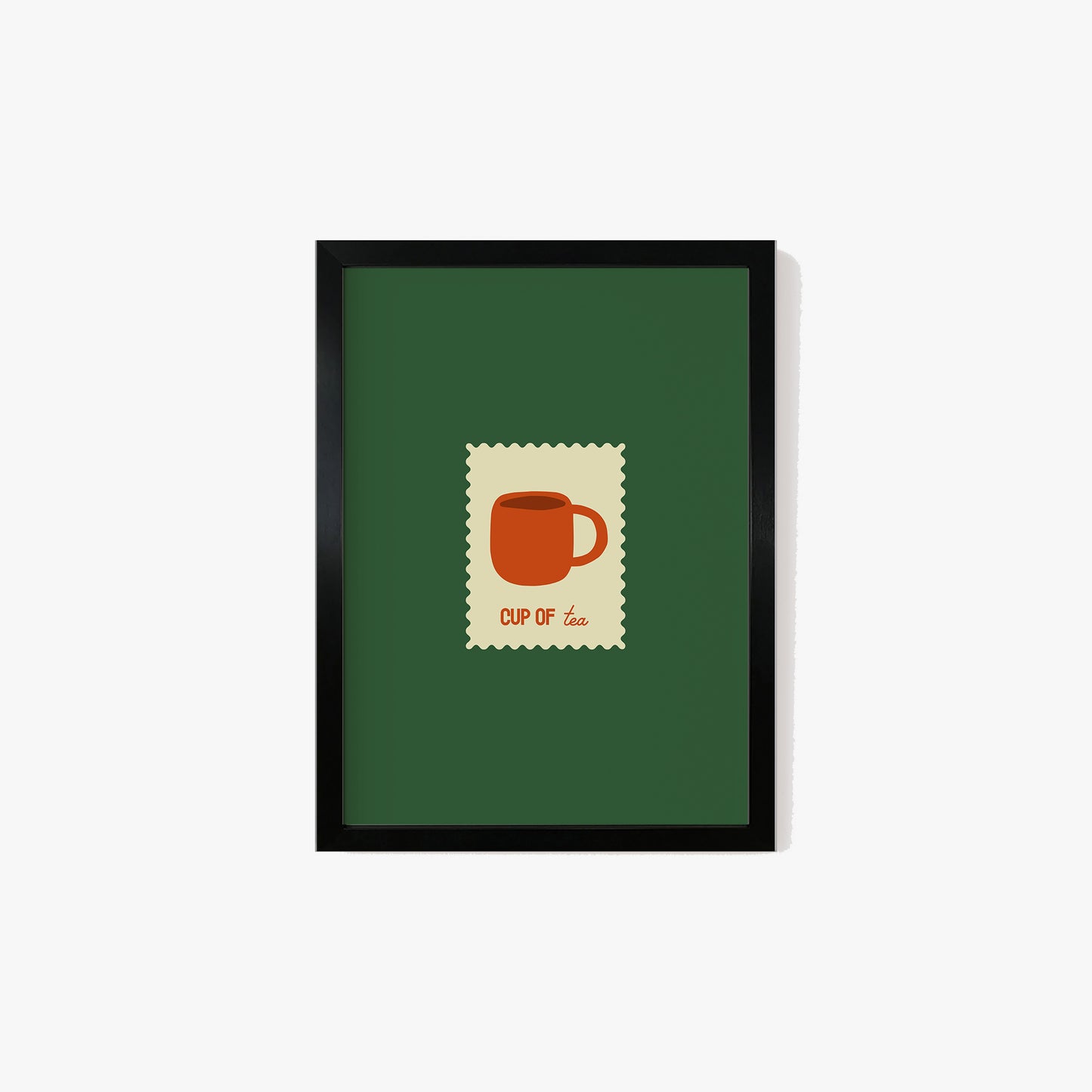 Cup Of Tea Stamp Print