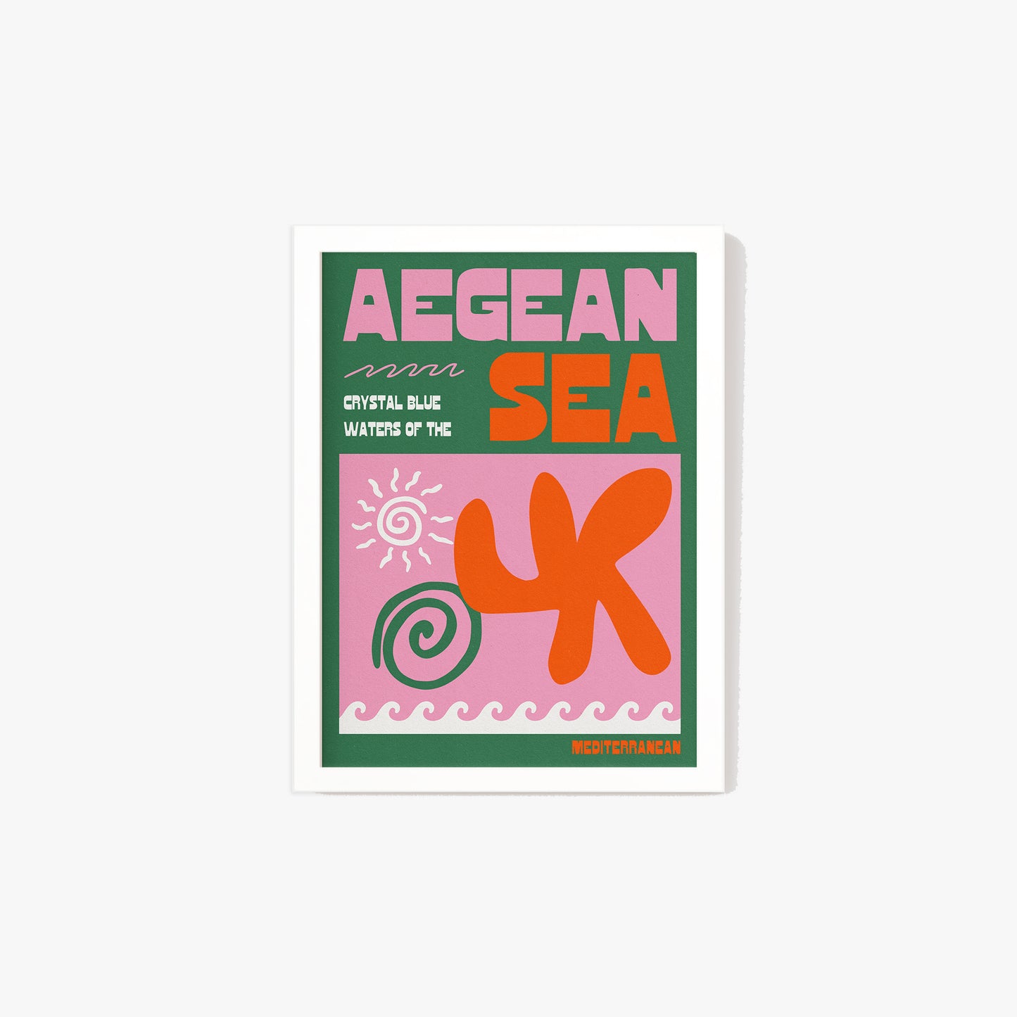 Aegean Sea Travel Print