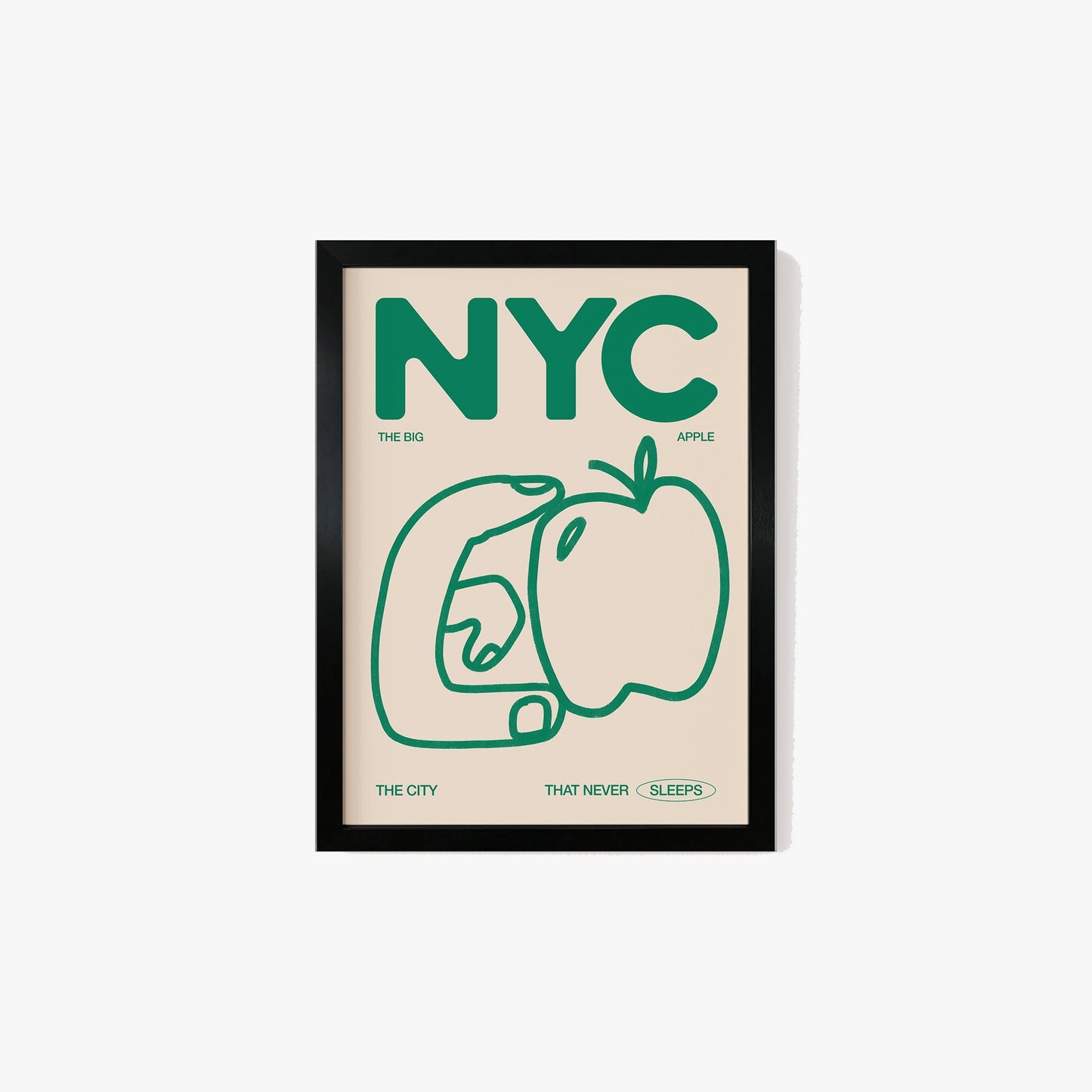 NYC Big Apple Print