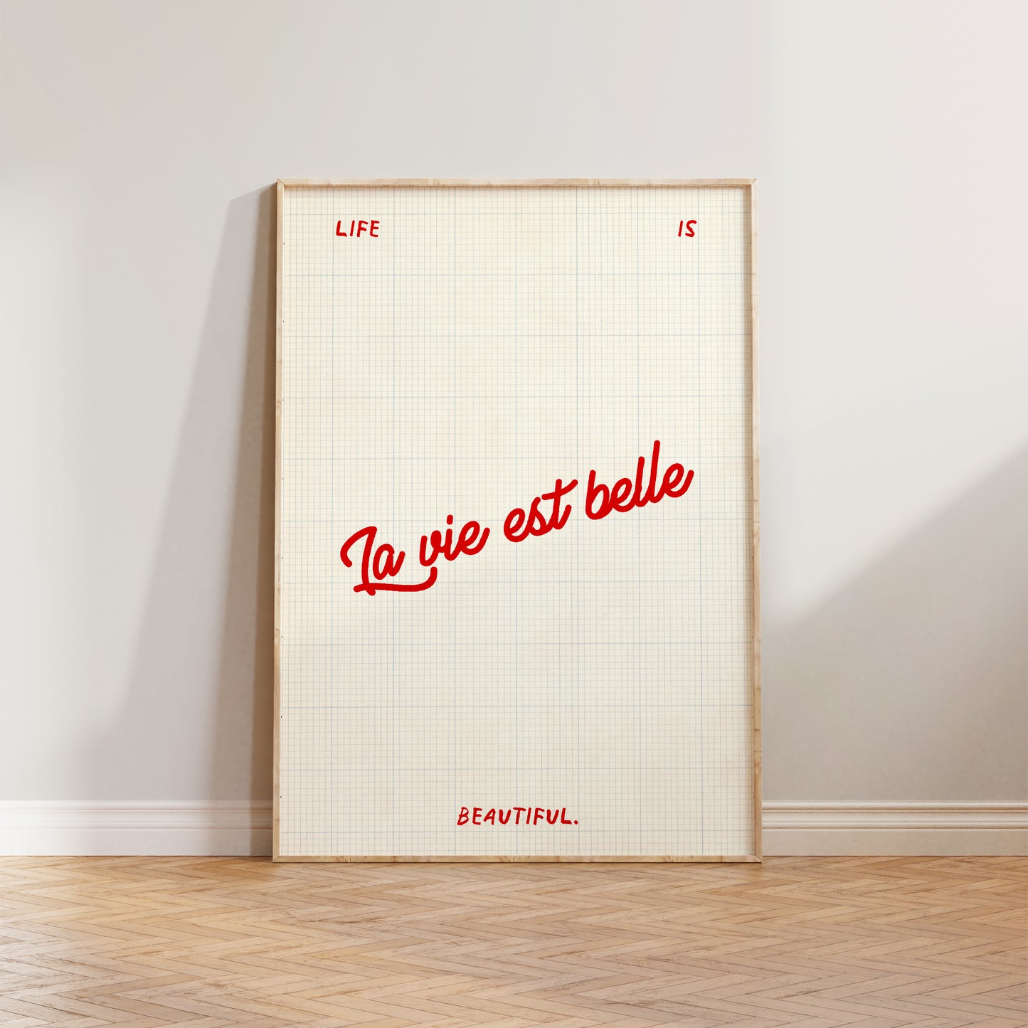 Life Is Beautiful Print