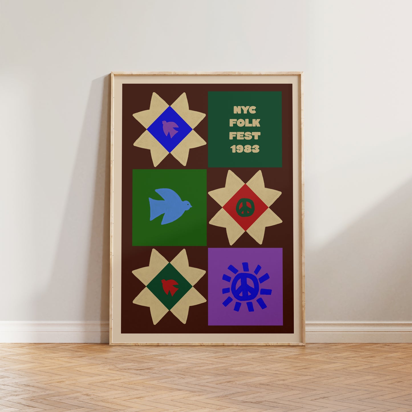 NYC Folk Festival Print