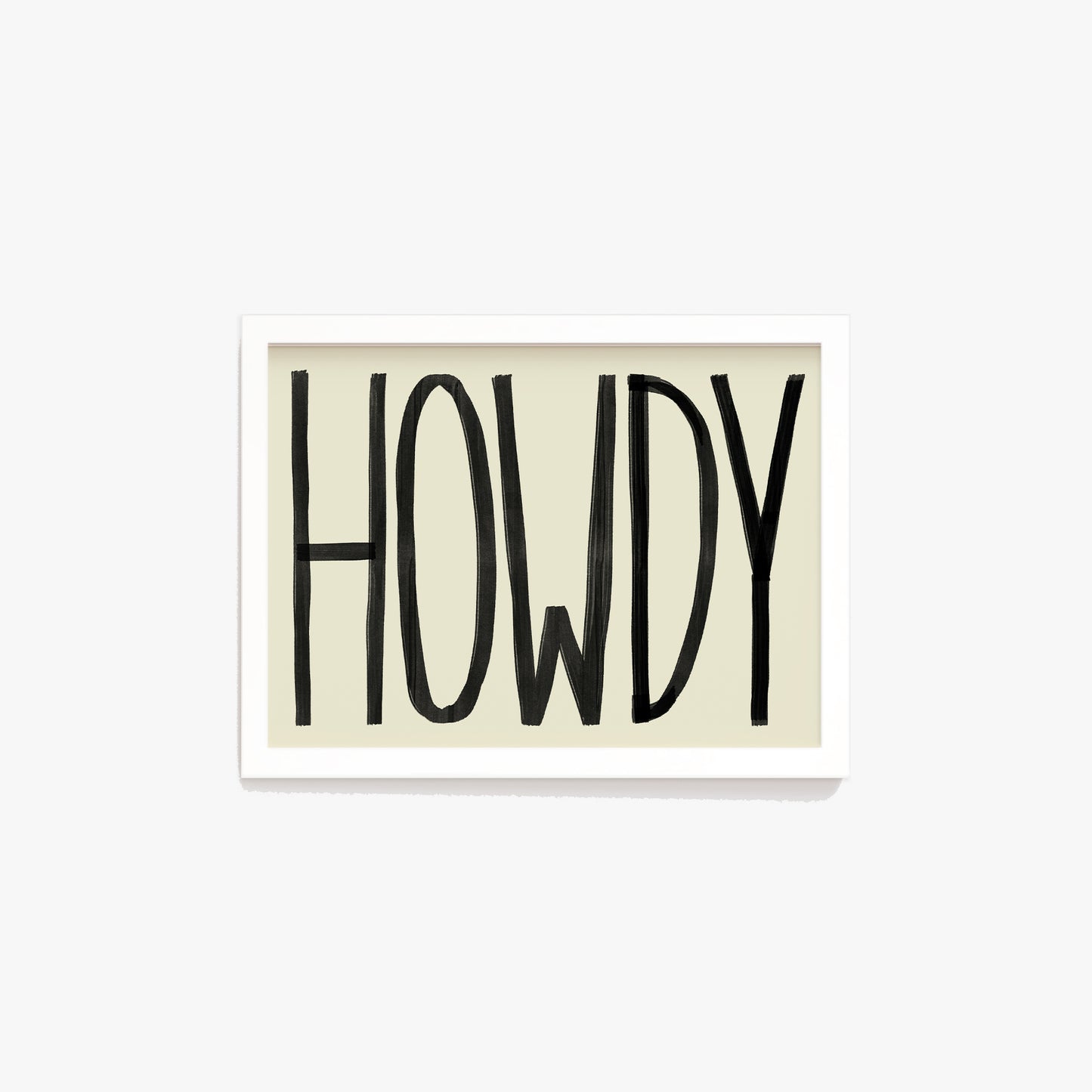 Howdy Print