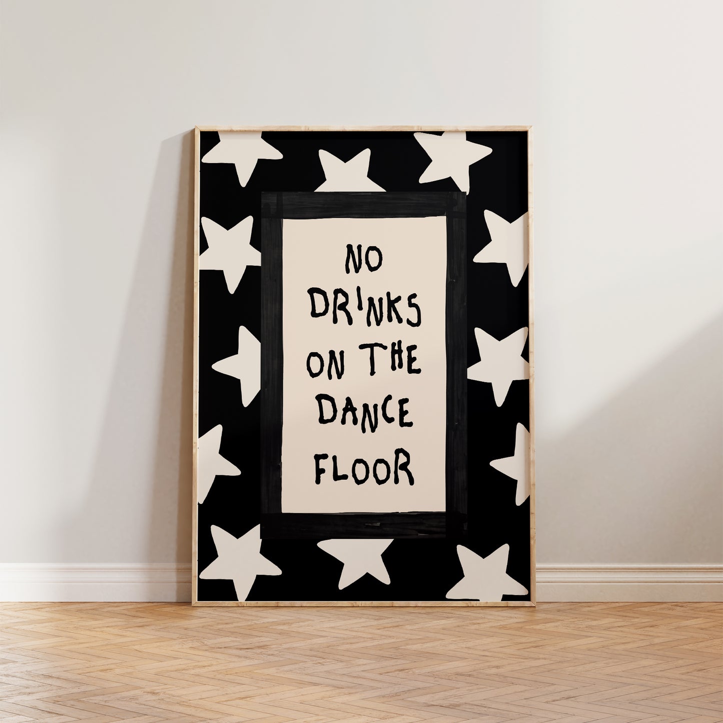 No Drinks On The Dance Floor Print