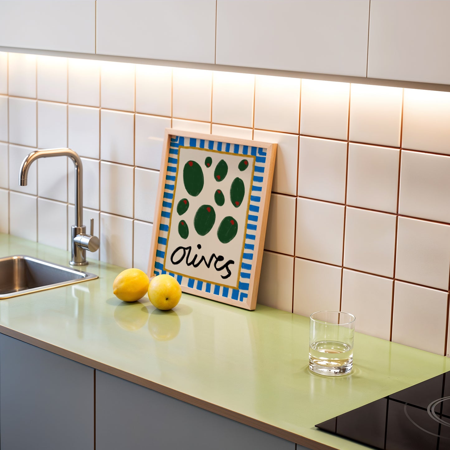 Olives Kitchen Print