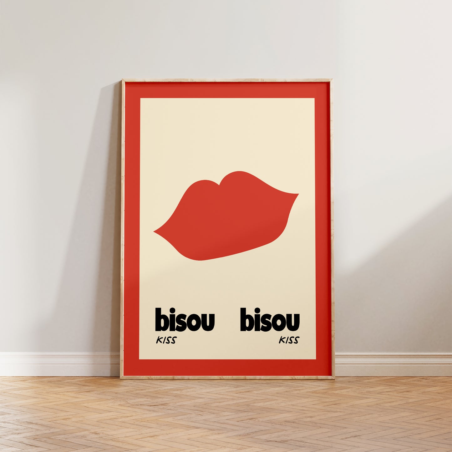 Bisou Bisou Print