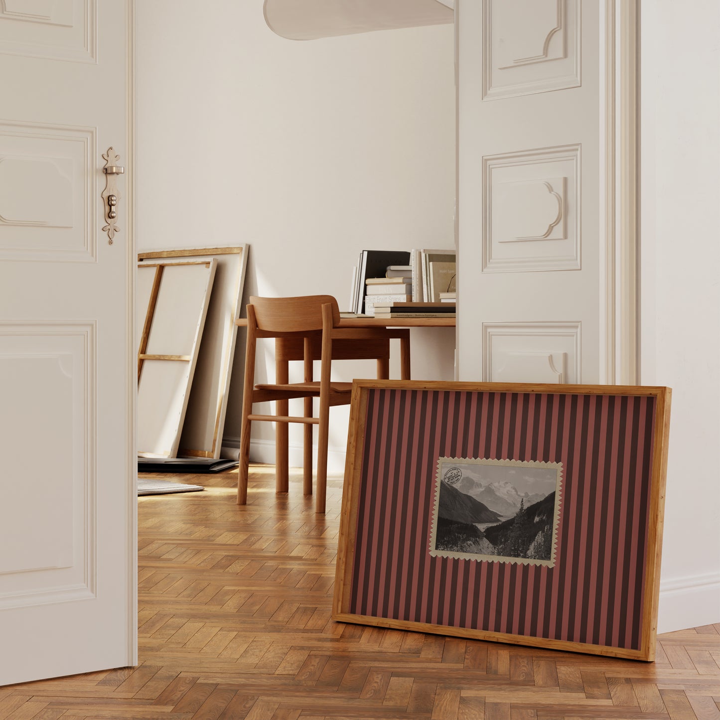 Canada Striped Print