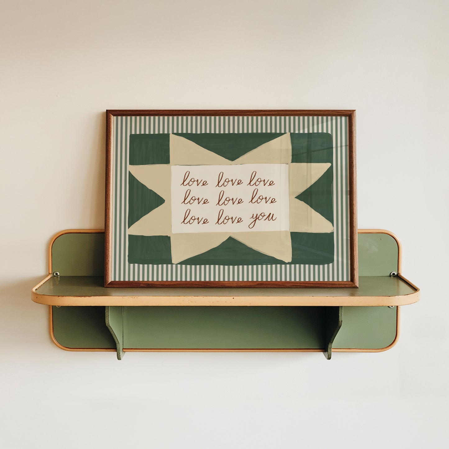 Love Love Love Love You Print