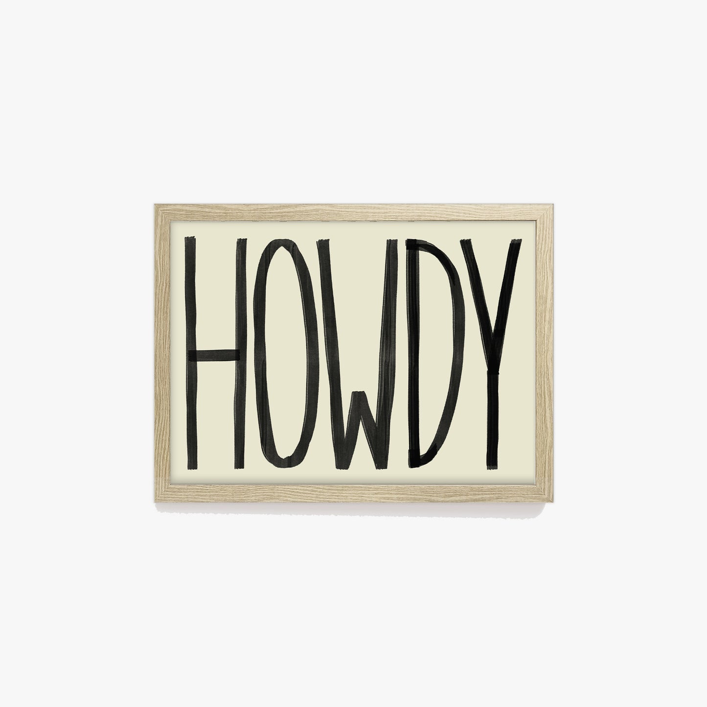 Howdy Print