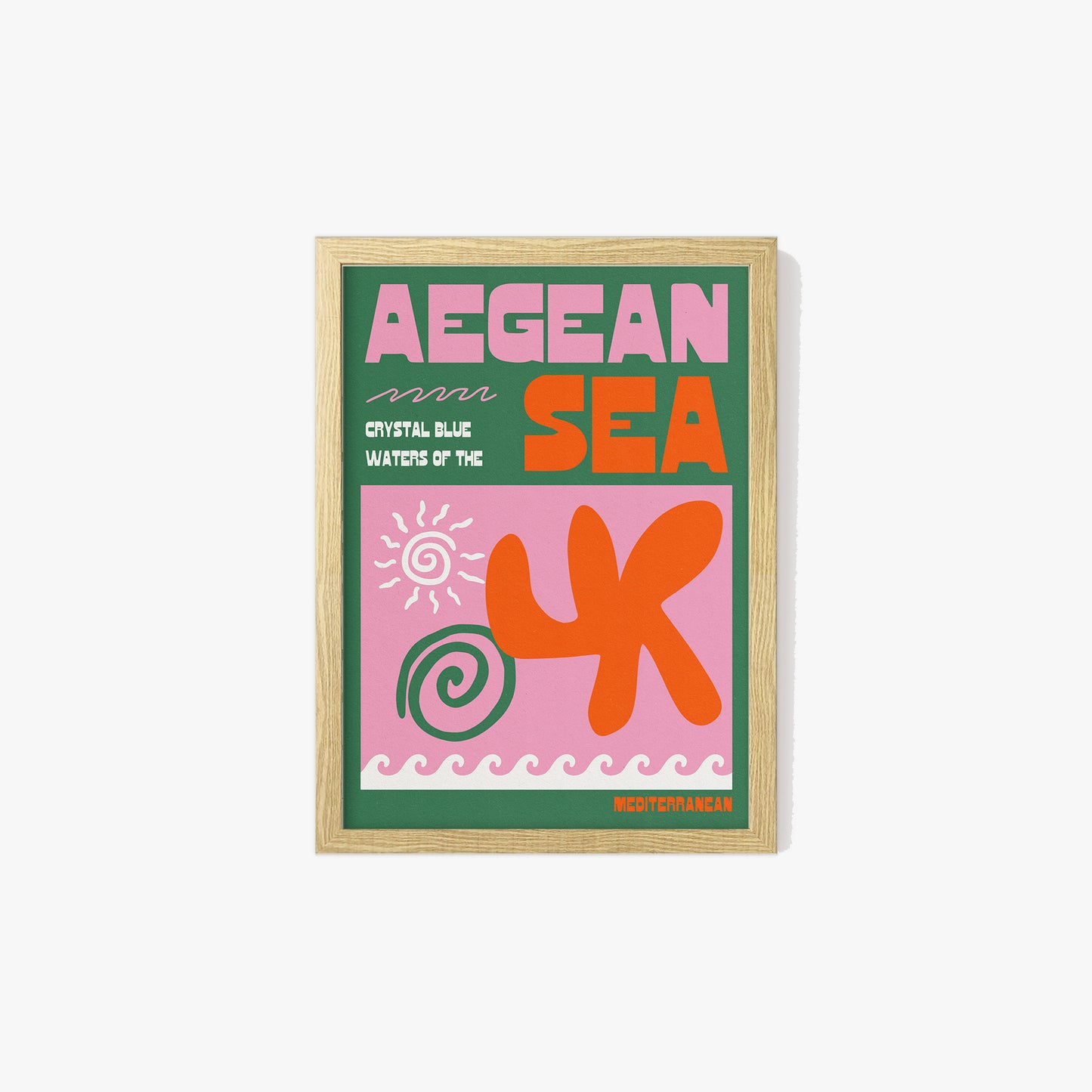 Aegean Sea Travel Print