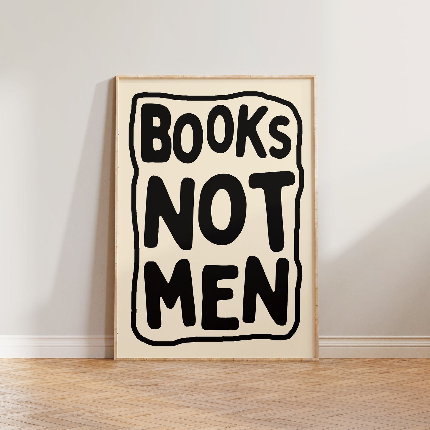 Books Not Men Print