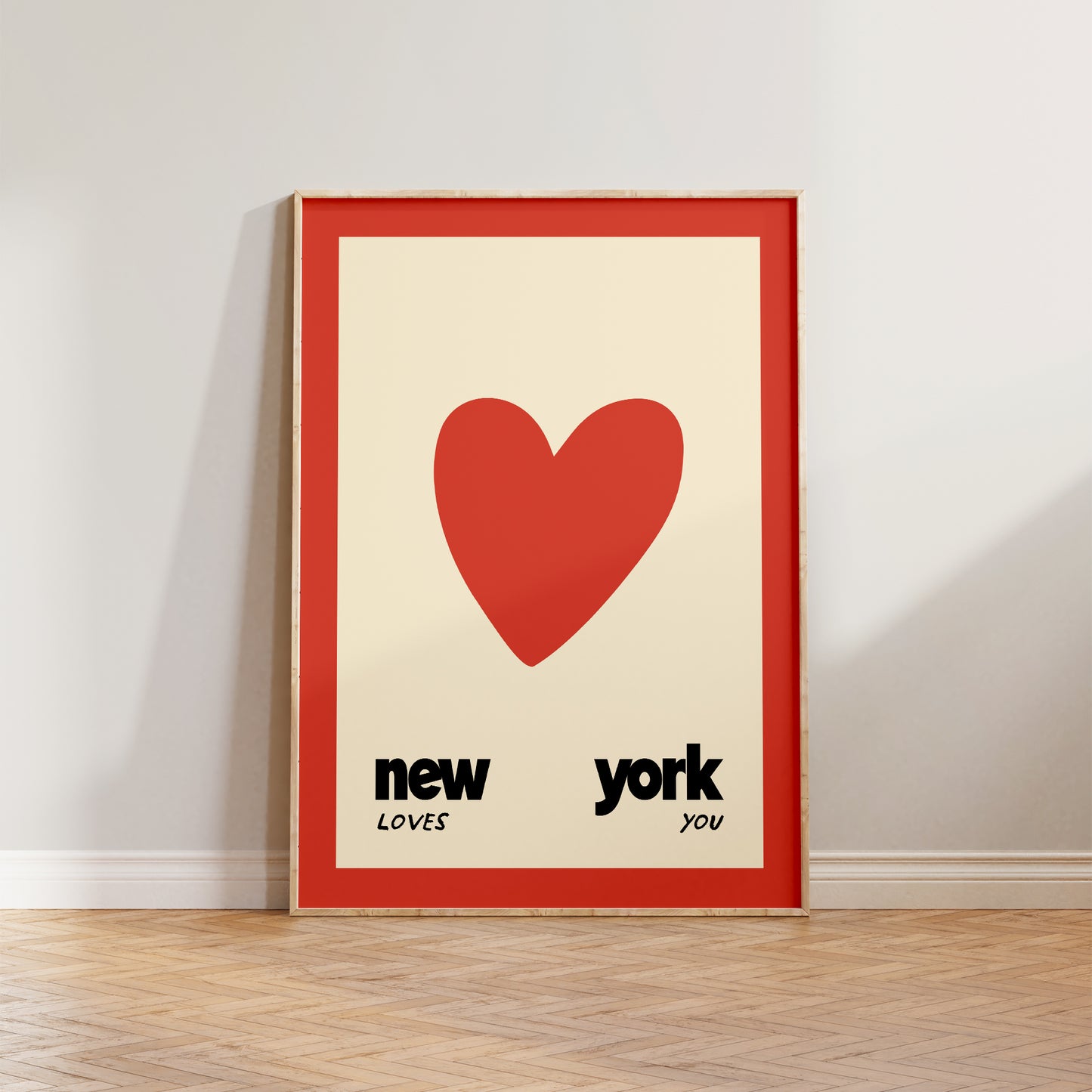 New York Loves You Print