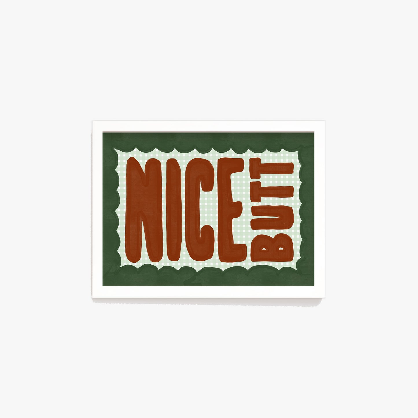 Nice Butt Bathroom Print