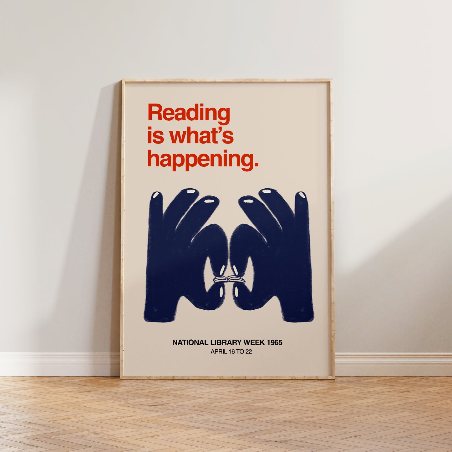 Reading Is What's Happening Print