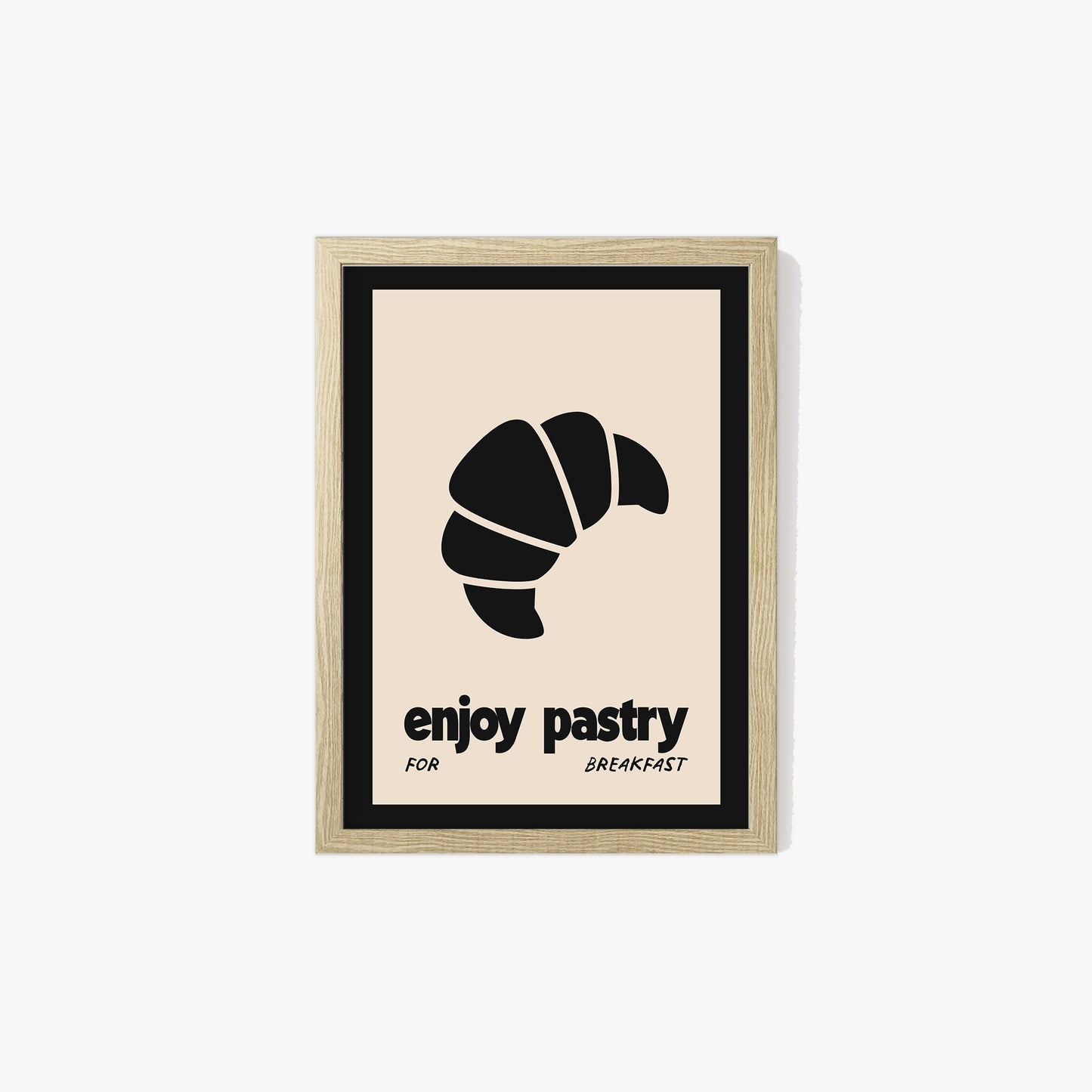 Enjoy Pastry For Breakfast Print