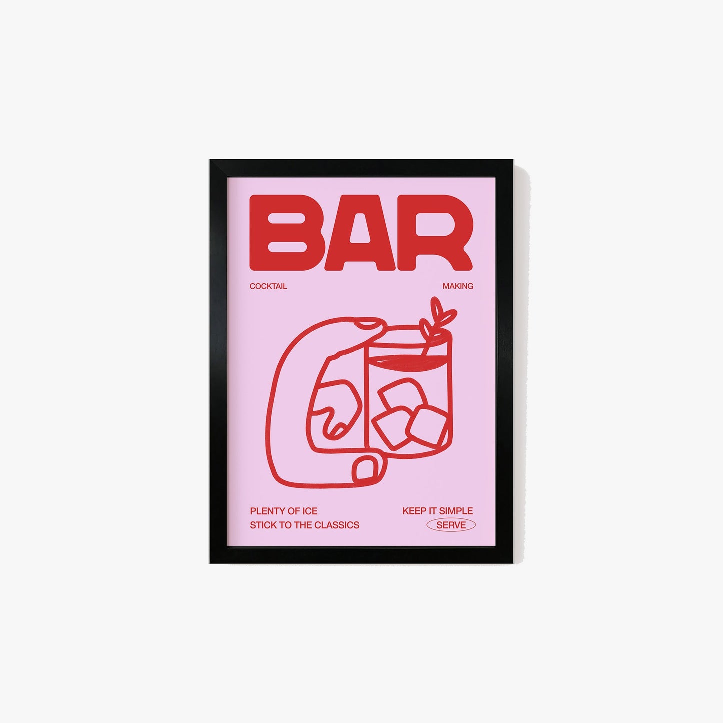 Bar Cocktail Print