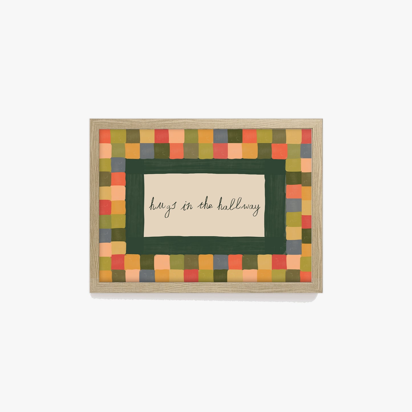 Hugs In The Hallway Print