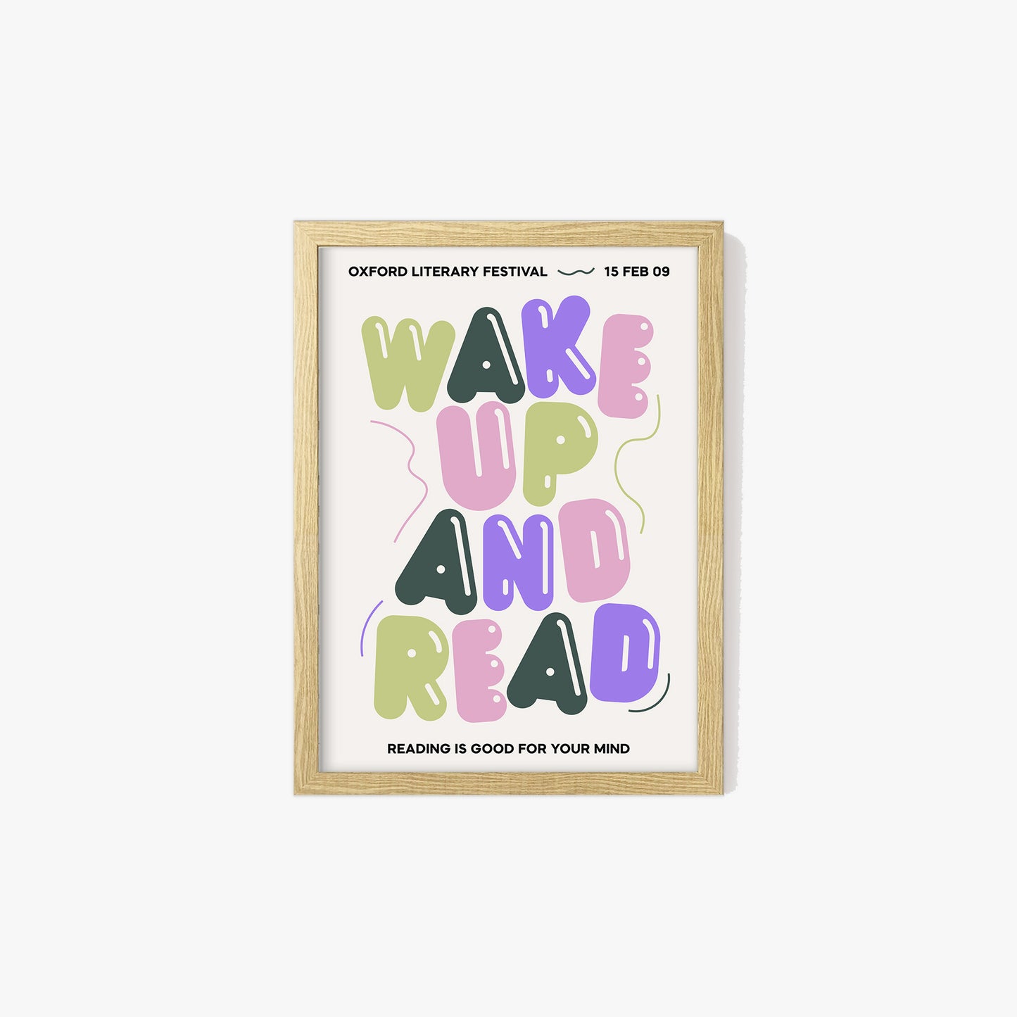 Wake Up And Read Print