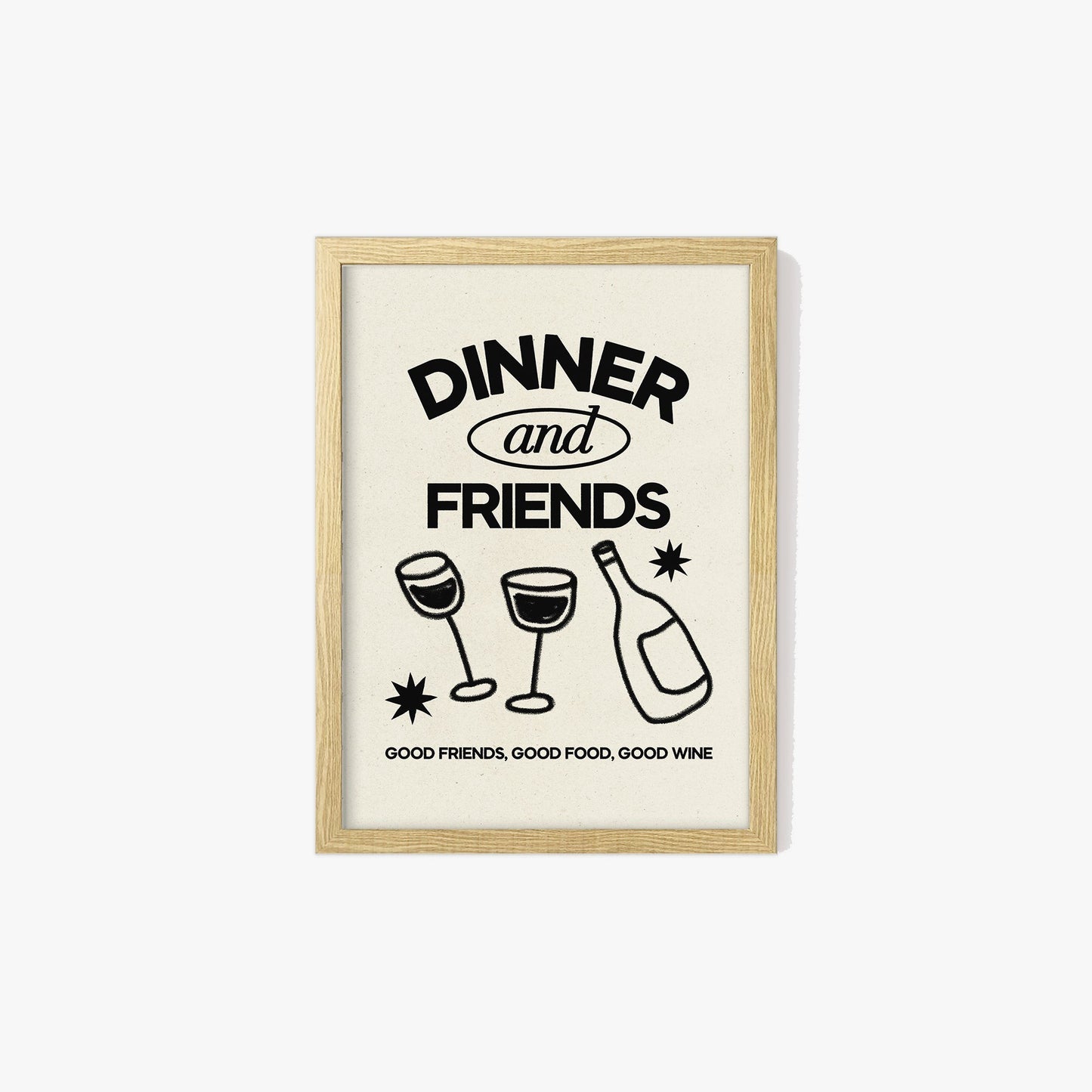 Dinner & Friends Print