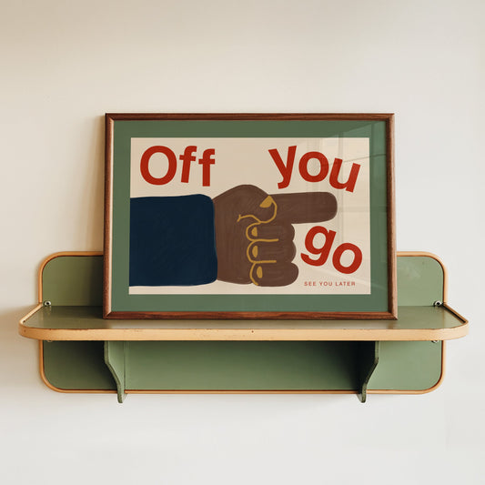 Off You Go Print