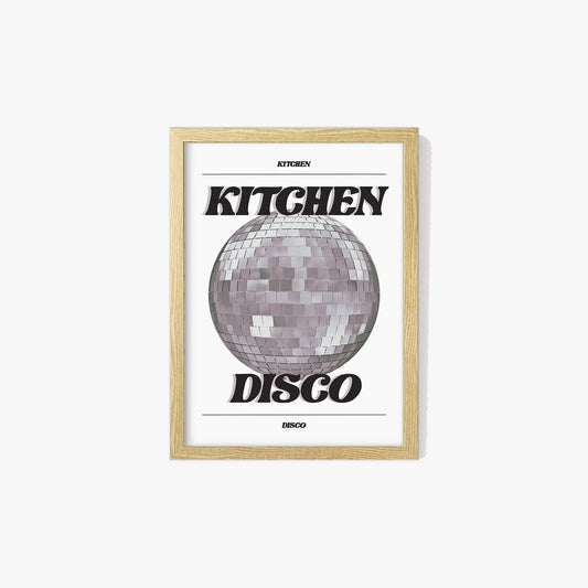SECONDS Kitchen Disco Retro Print