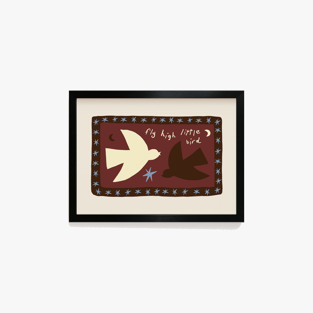 Fly High Little Bird Print