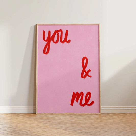 SECONDS You & Me Print