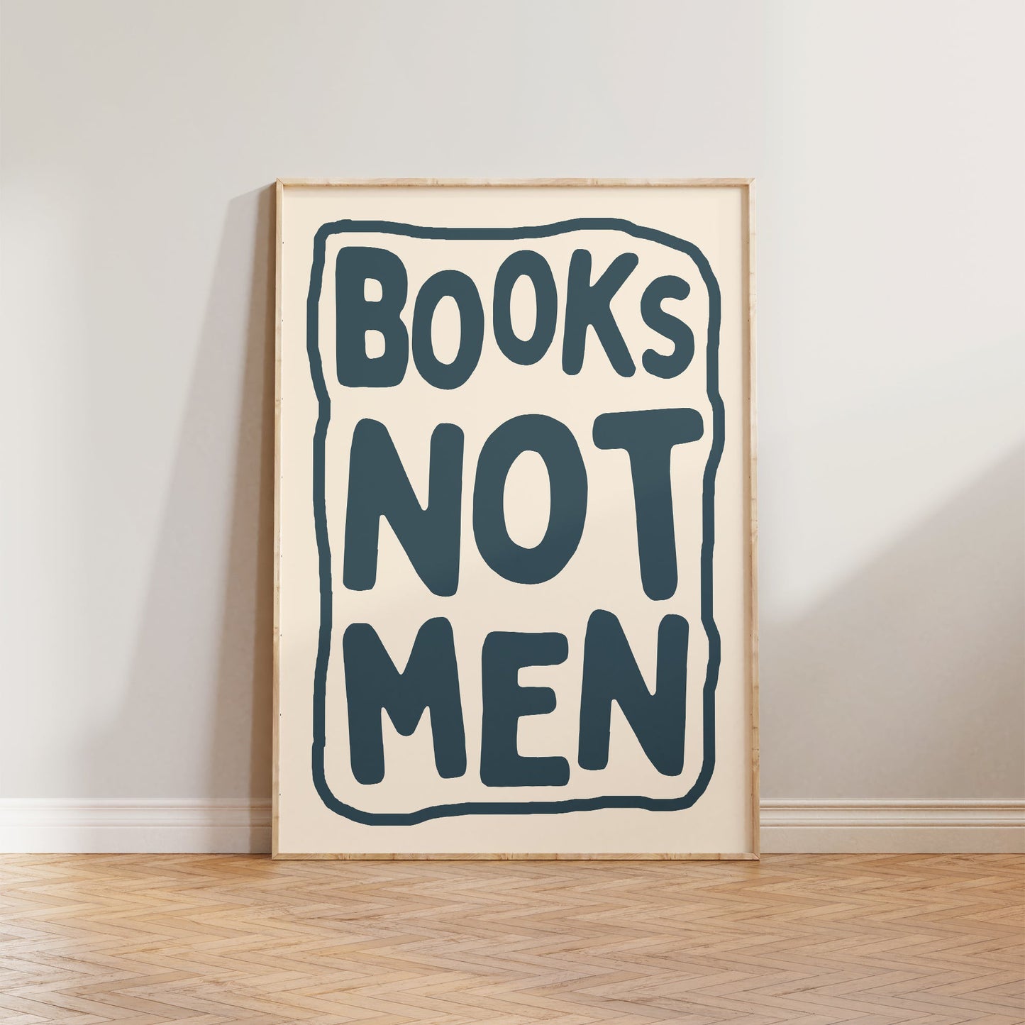 Books Not Men Print