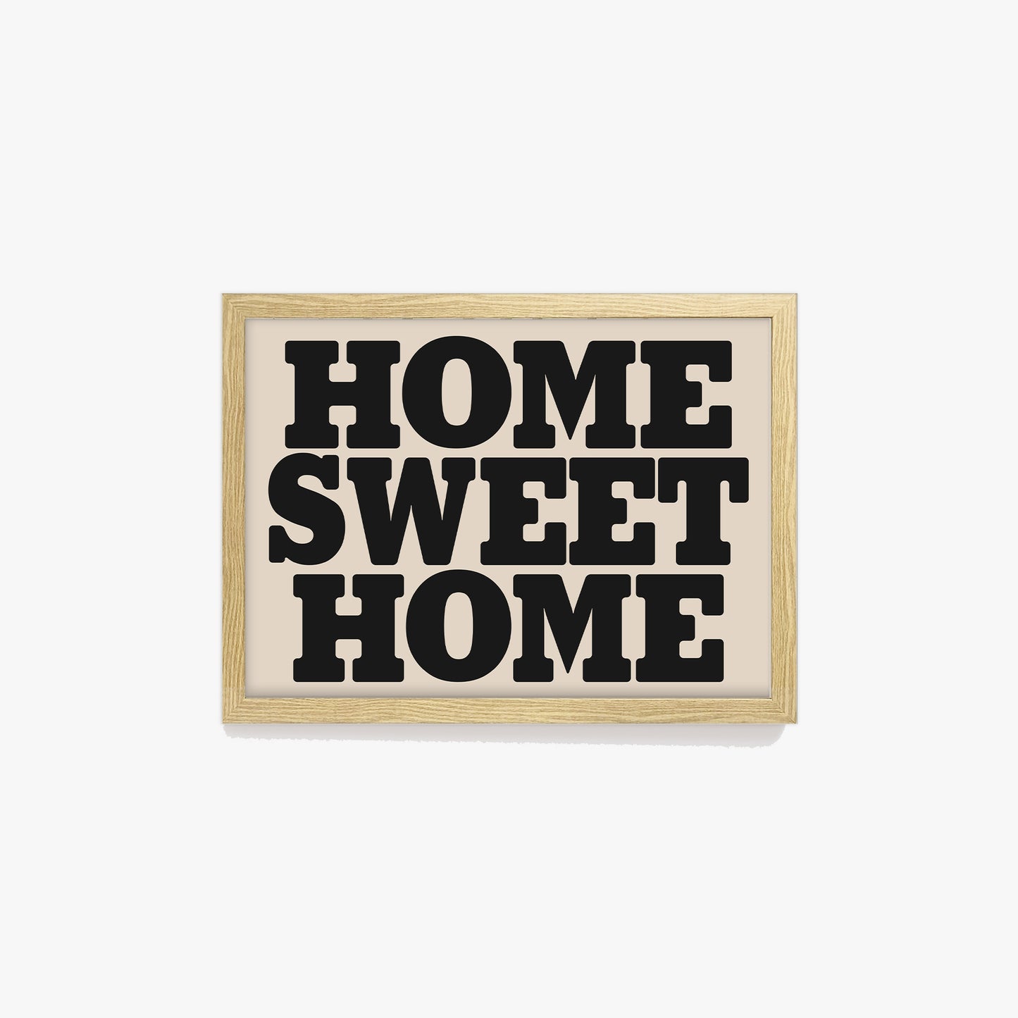 Home Sweet Home Bold Print