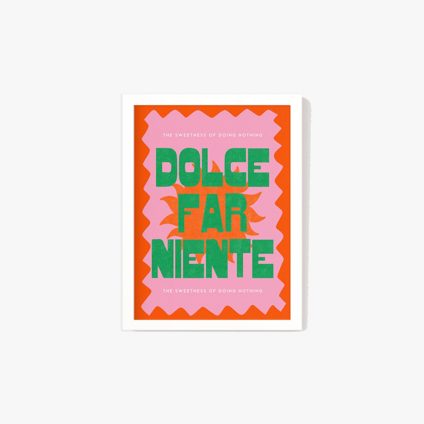 Dolce Far Niente Italy Print