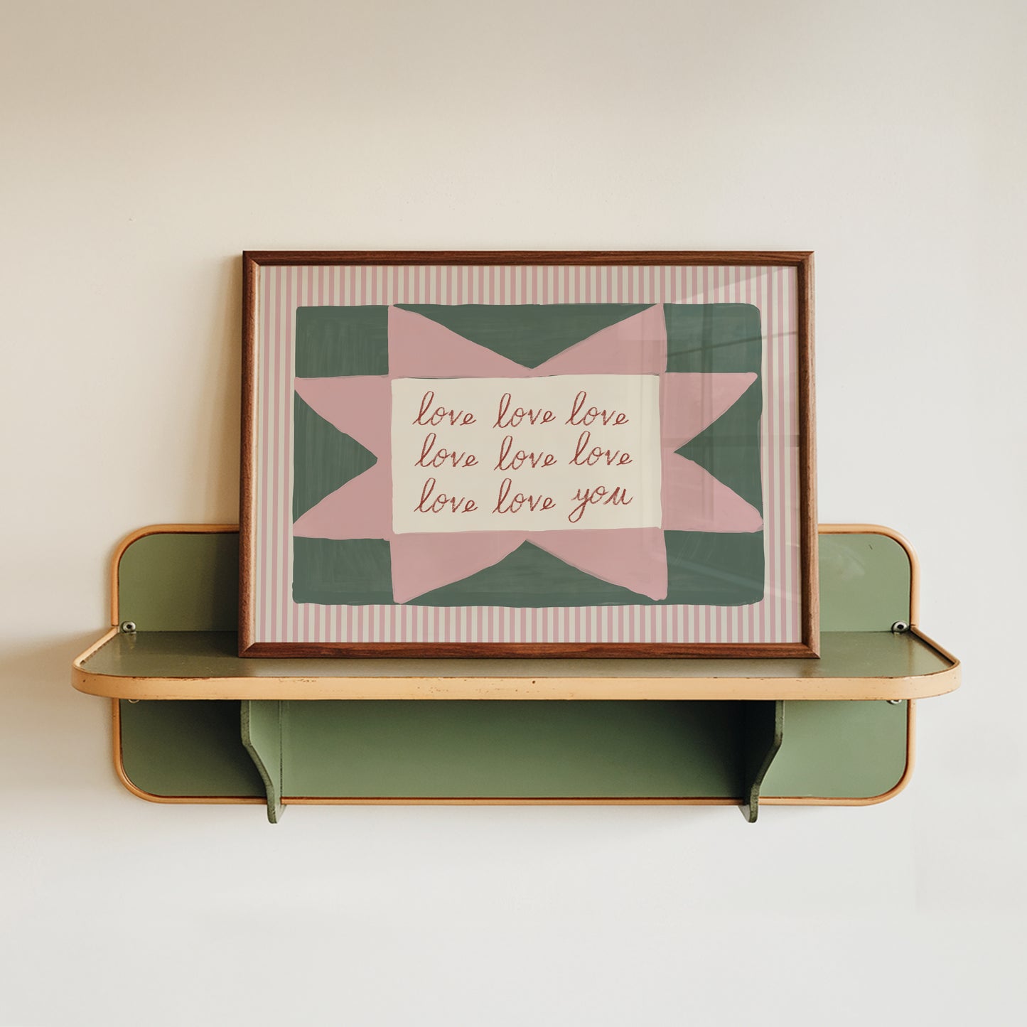Love Love Love Love You Print