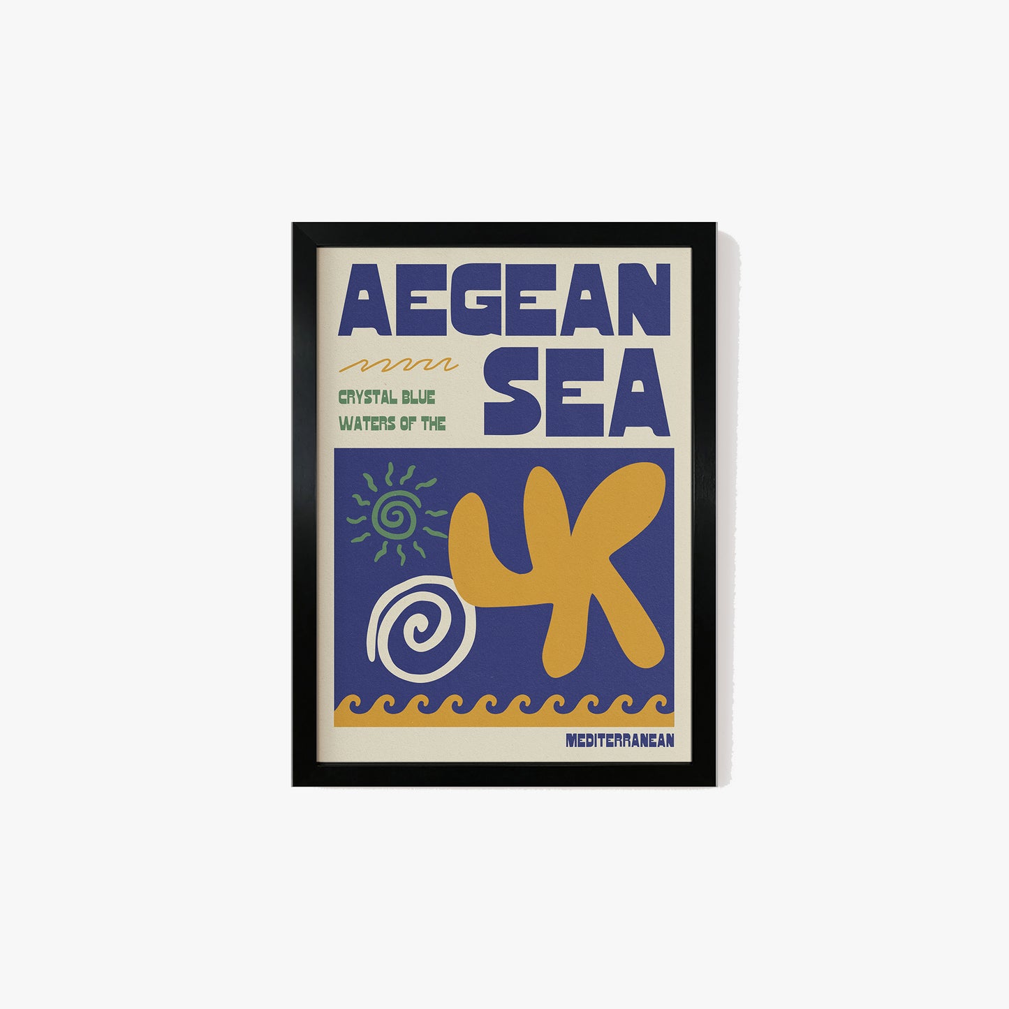 Aegean Sea Travel Print