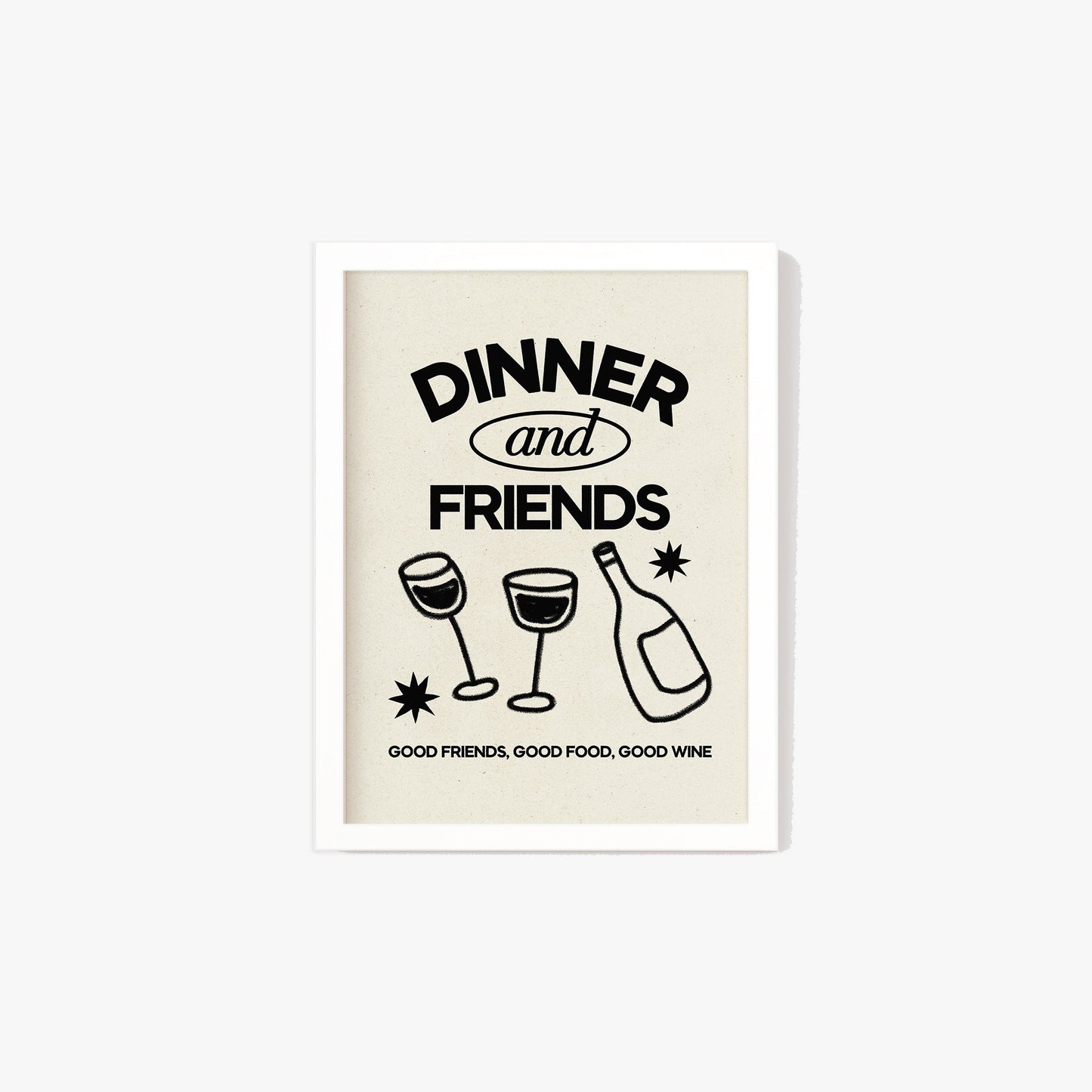 Dinner & Friends Print