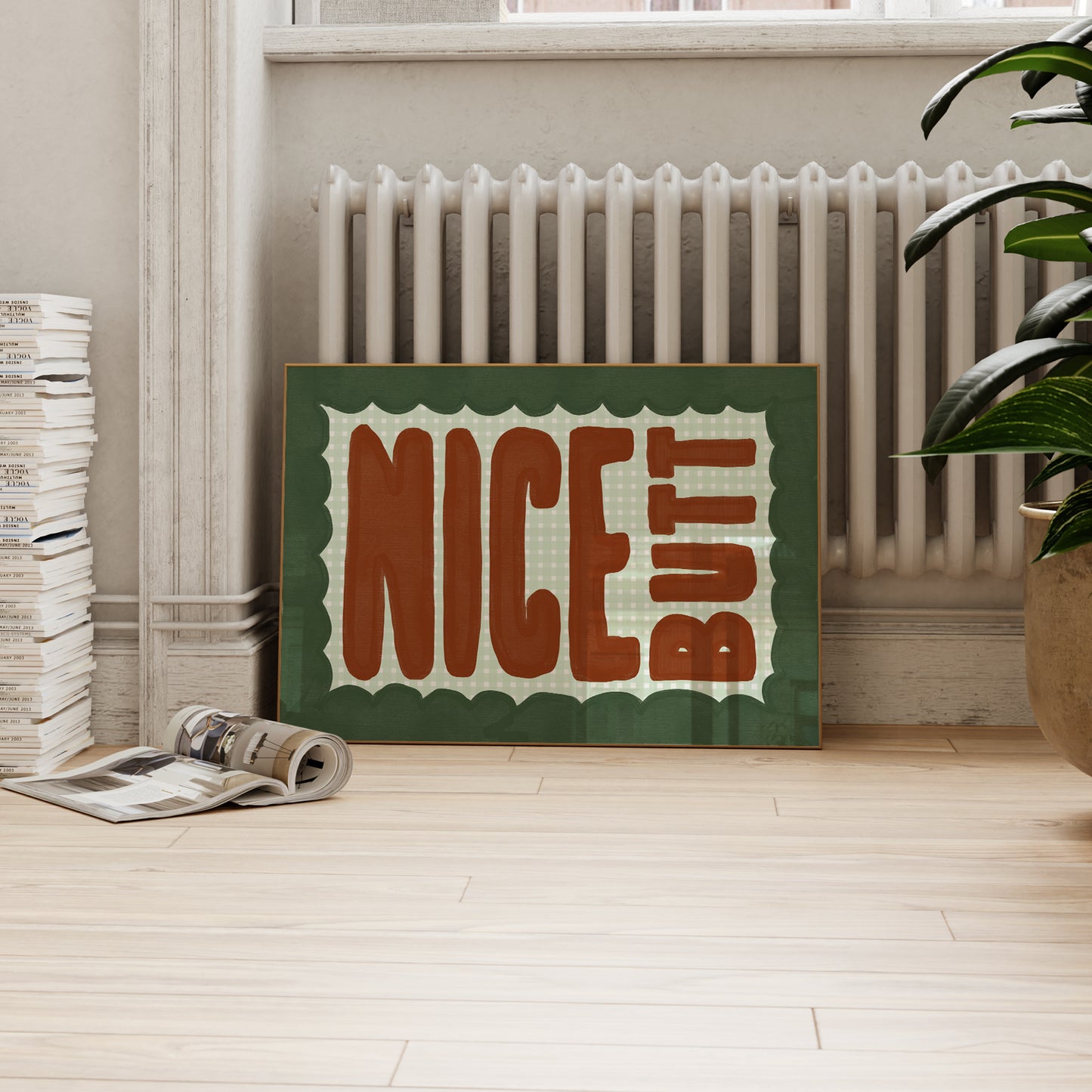 Nice Butt Bathroom Print