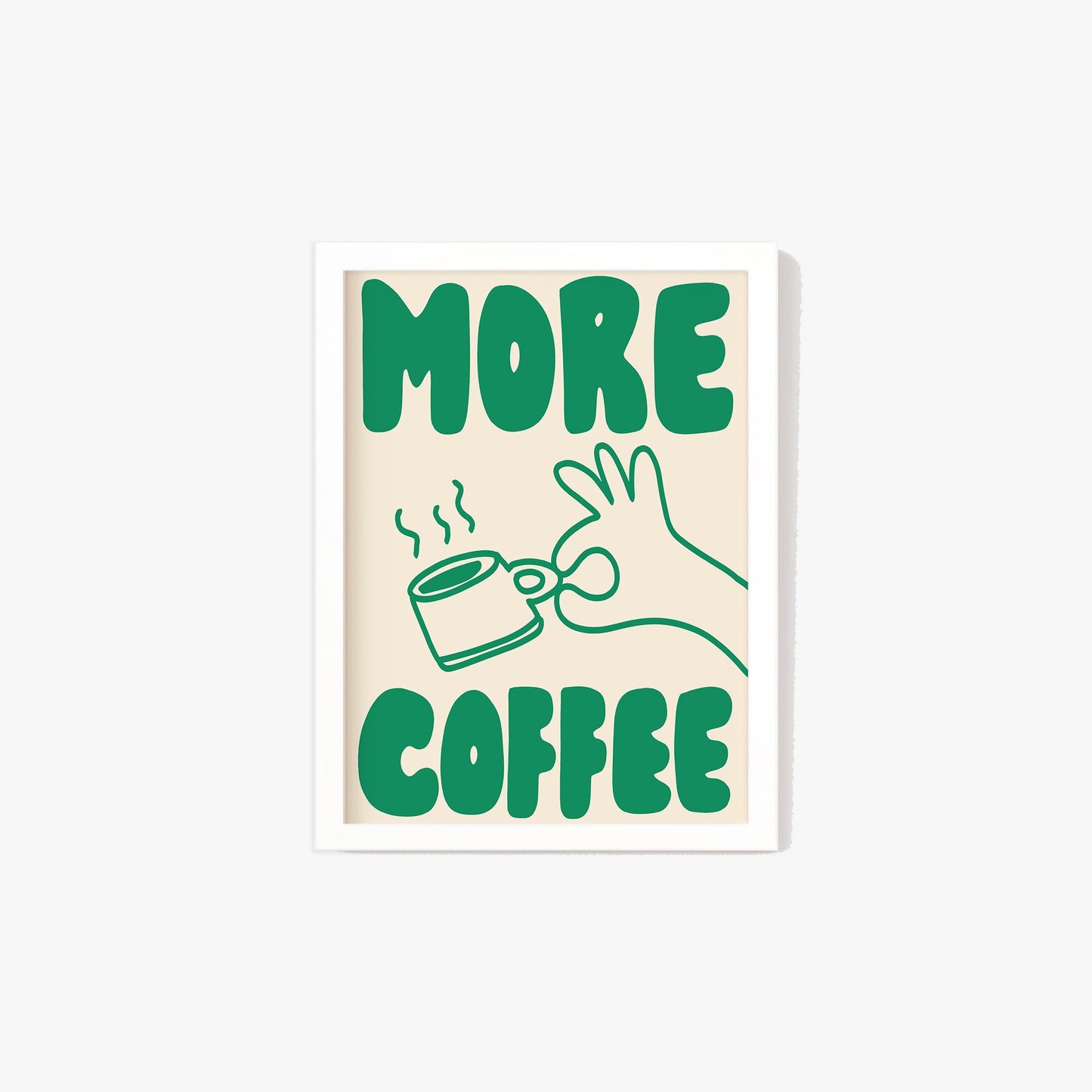 More Coffee Print