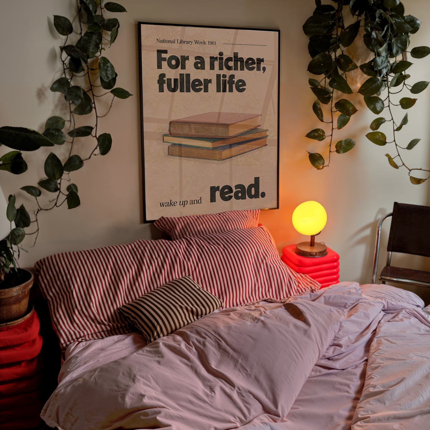 Vintage National Library Week Print