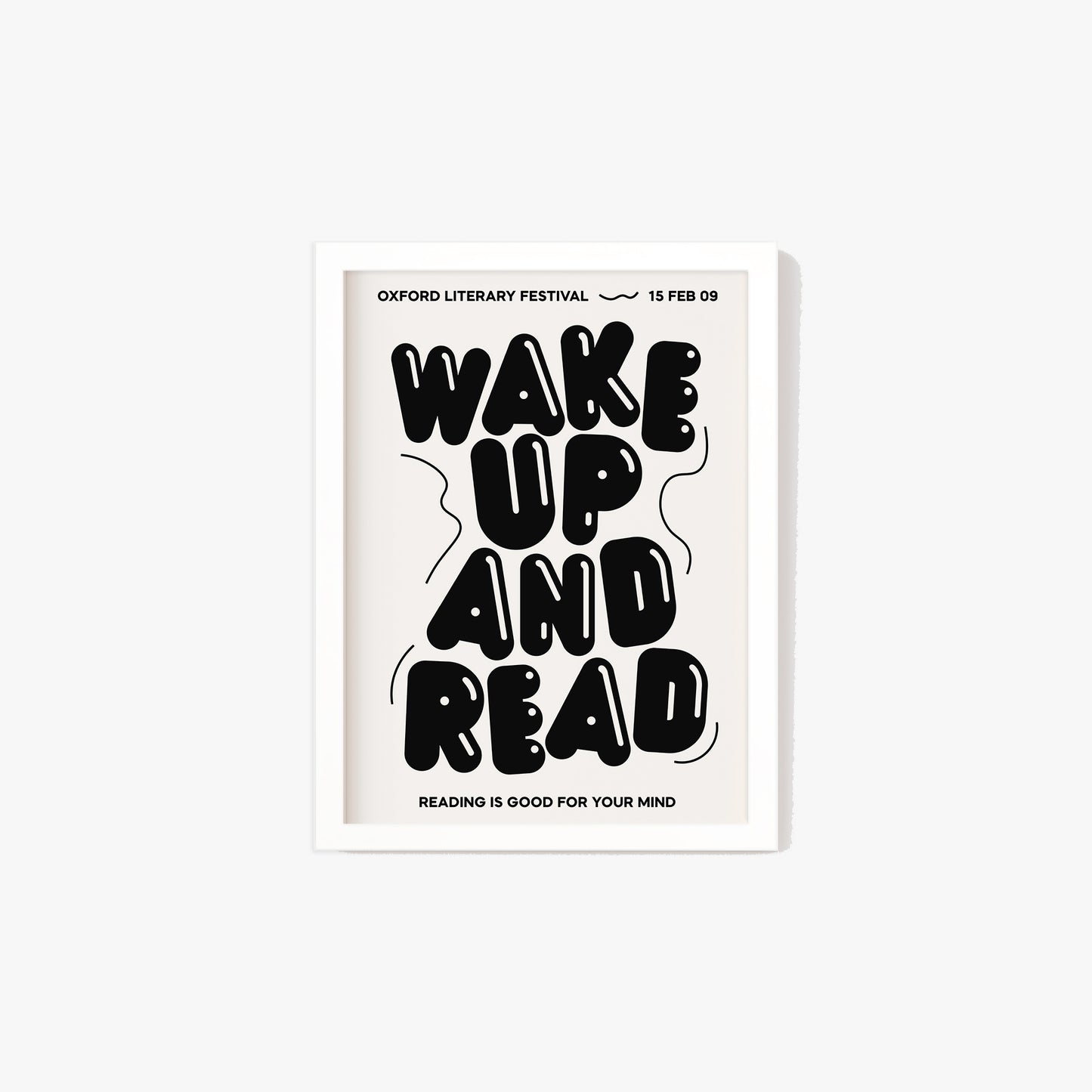 Wake Up And Read Print