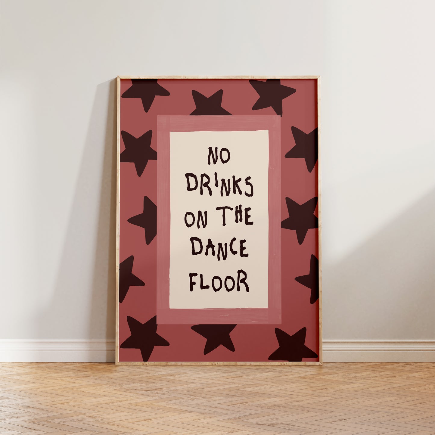 No Drinks On The Dance Floor Print