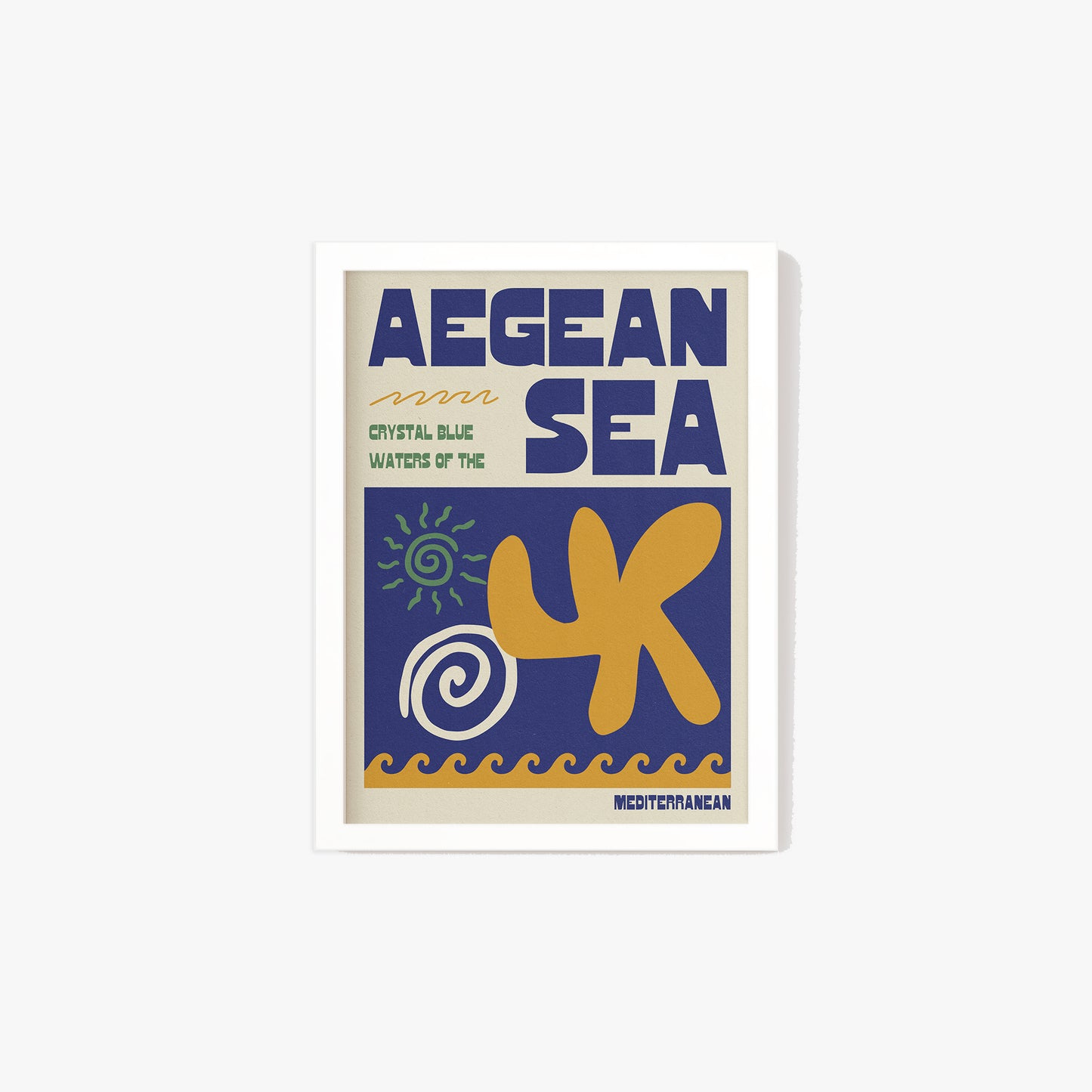 Aegean Sea Travel Print