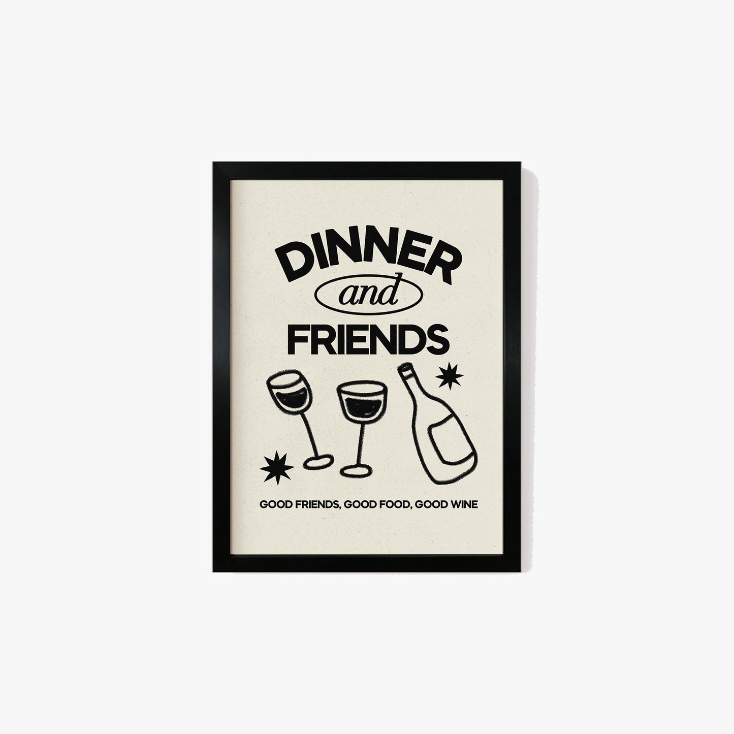 Dinner & Friends Print