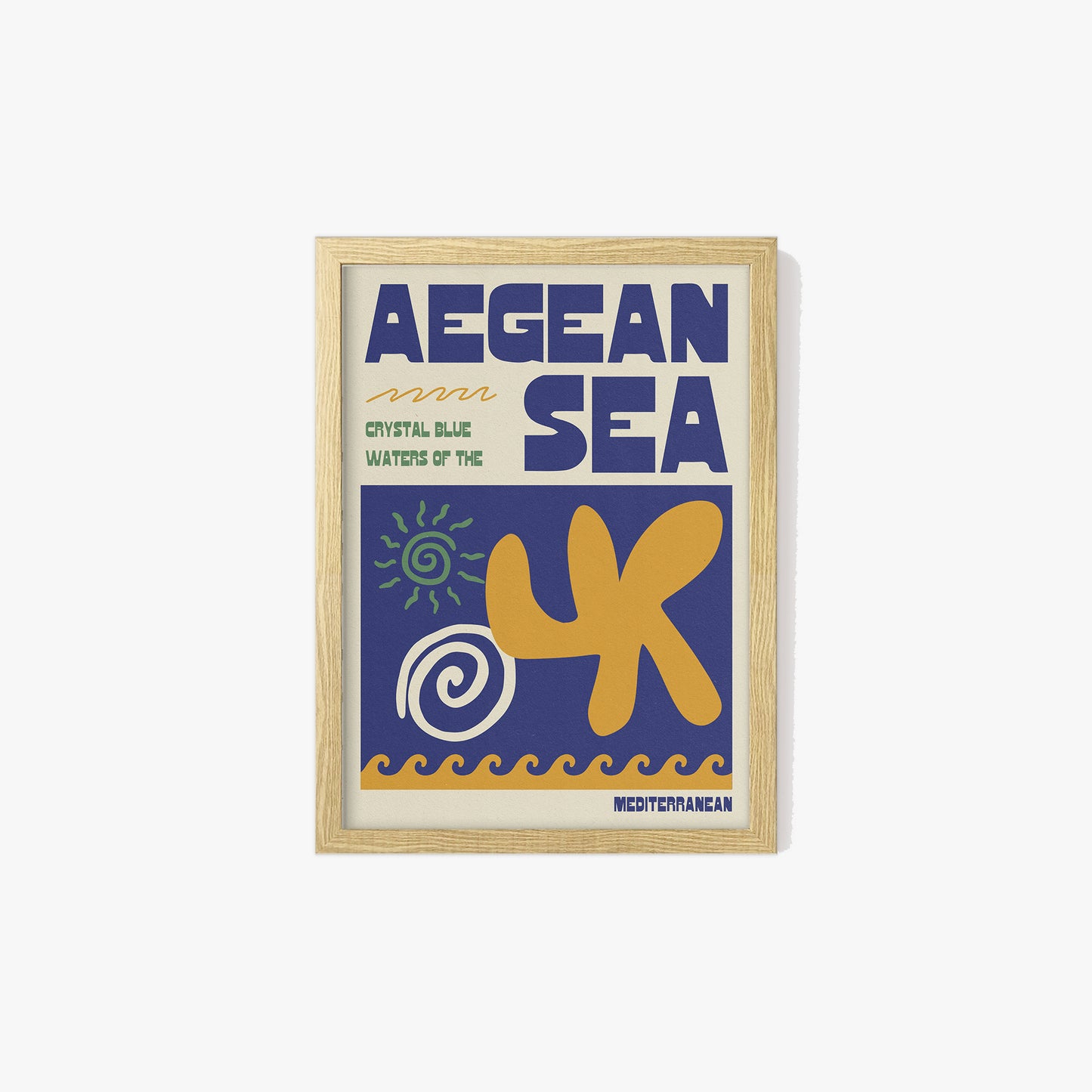 Aegean Sea Travel Print