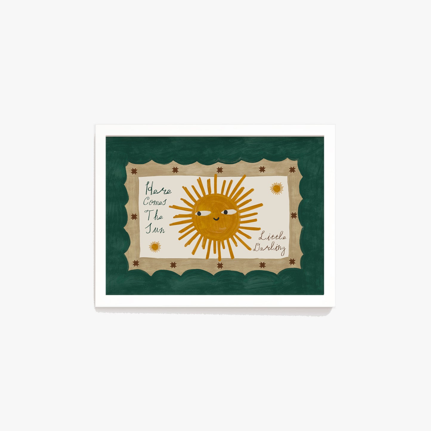 Here Comes The Sun Little Darling Print