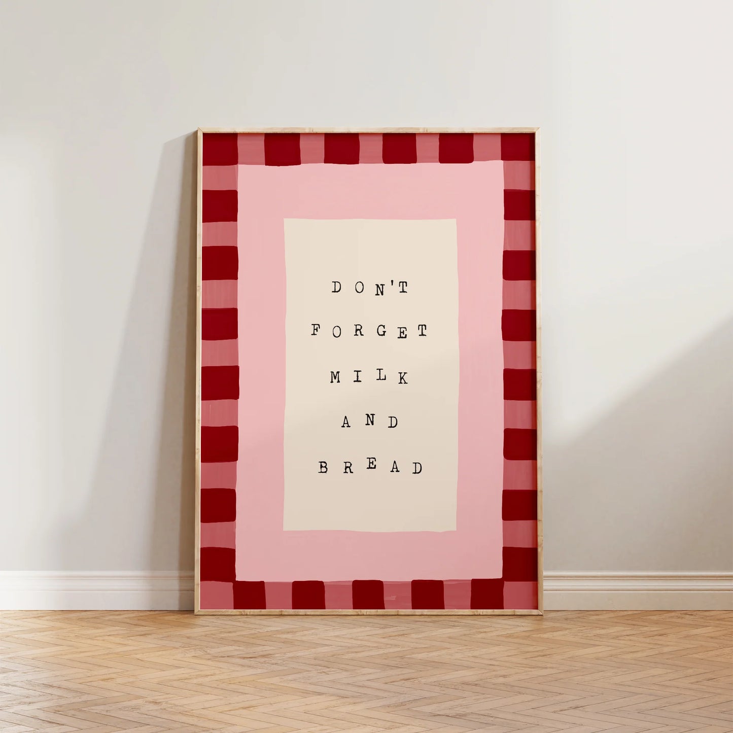 SECONDS Don't Forget Milk & Bread Print