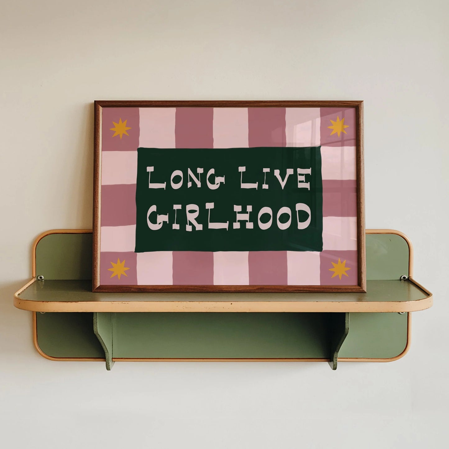 SECONDS Long Live Girlhood Print