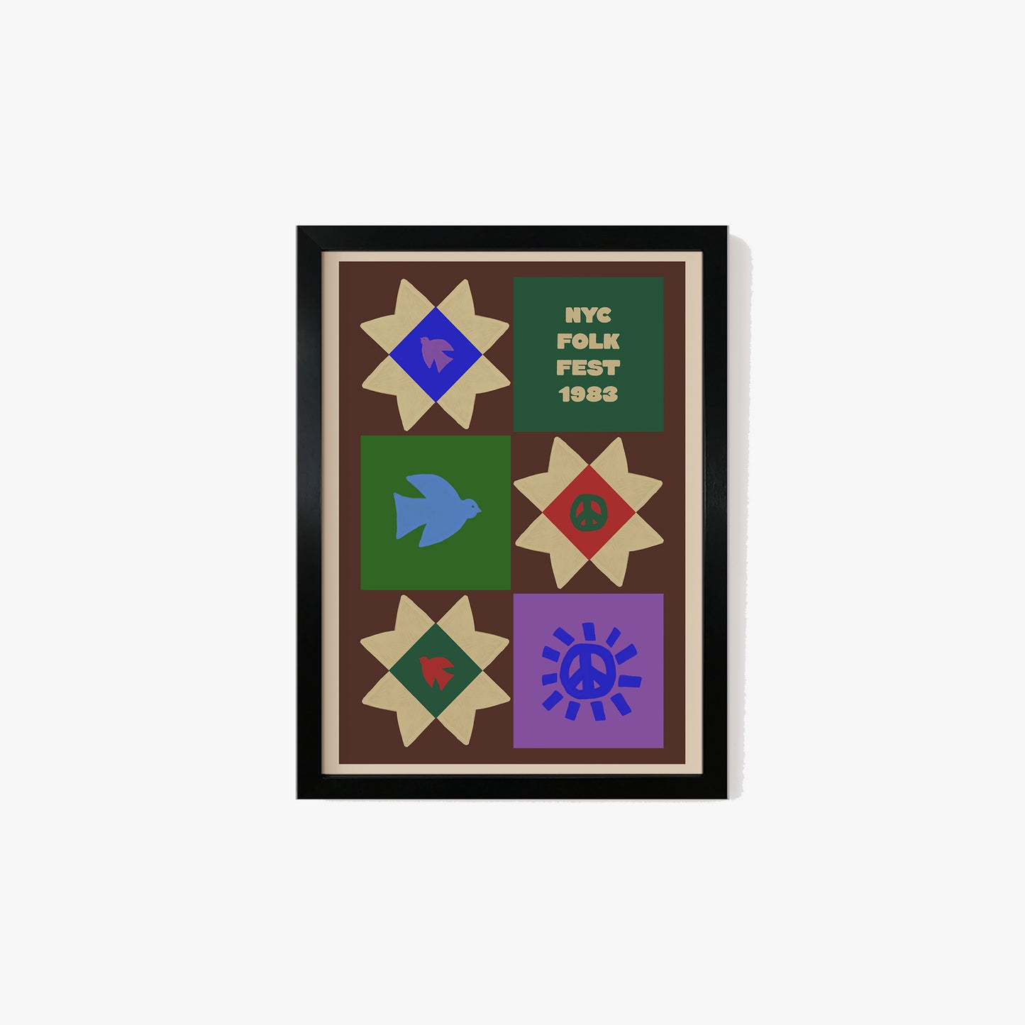 NYC Folk Festival Print